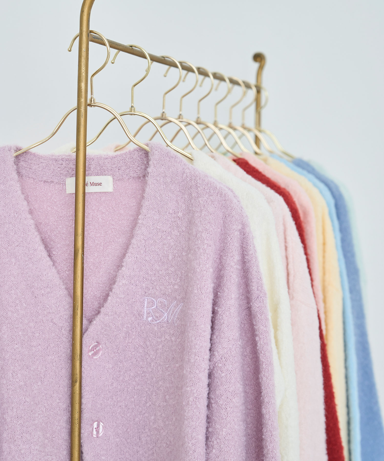 My color big cardigan