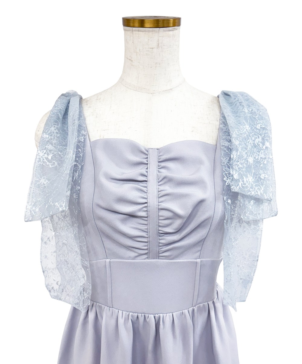 Lace ribbon tiered dress – BUNNY APARTMENT