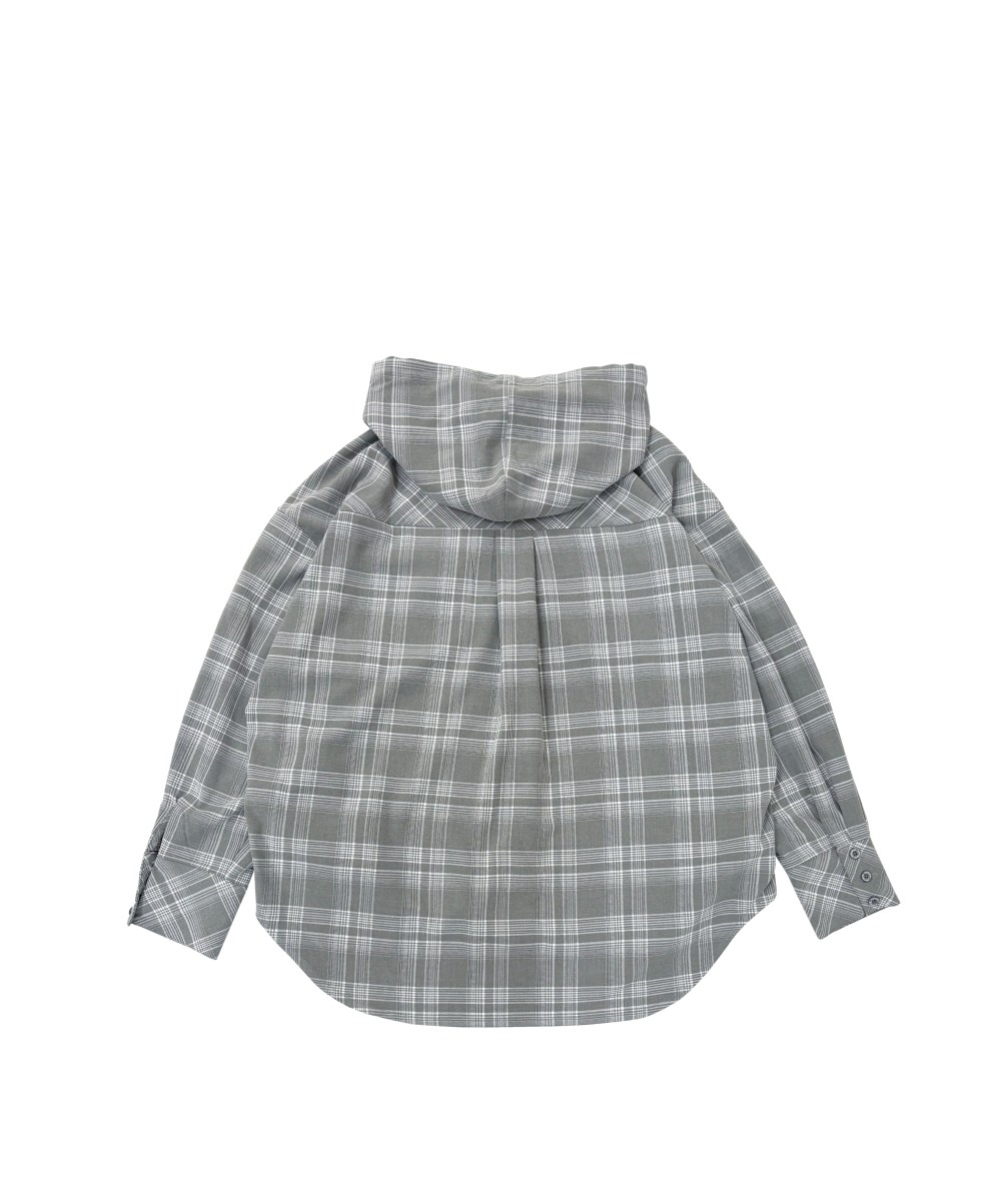 Check hoodie shirt – BUNNY APARTMENT