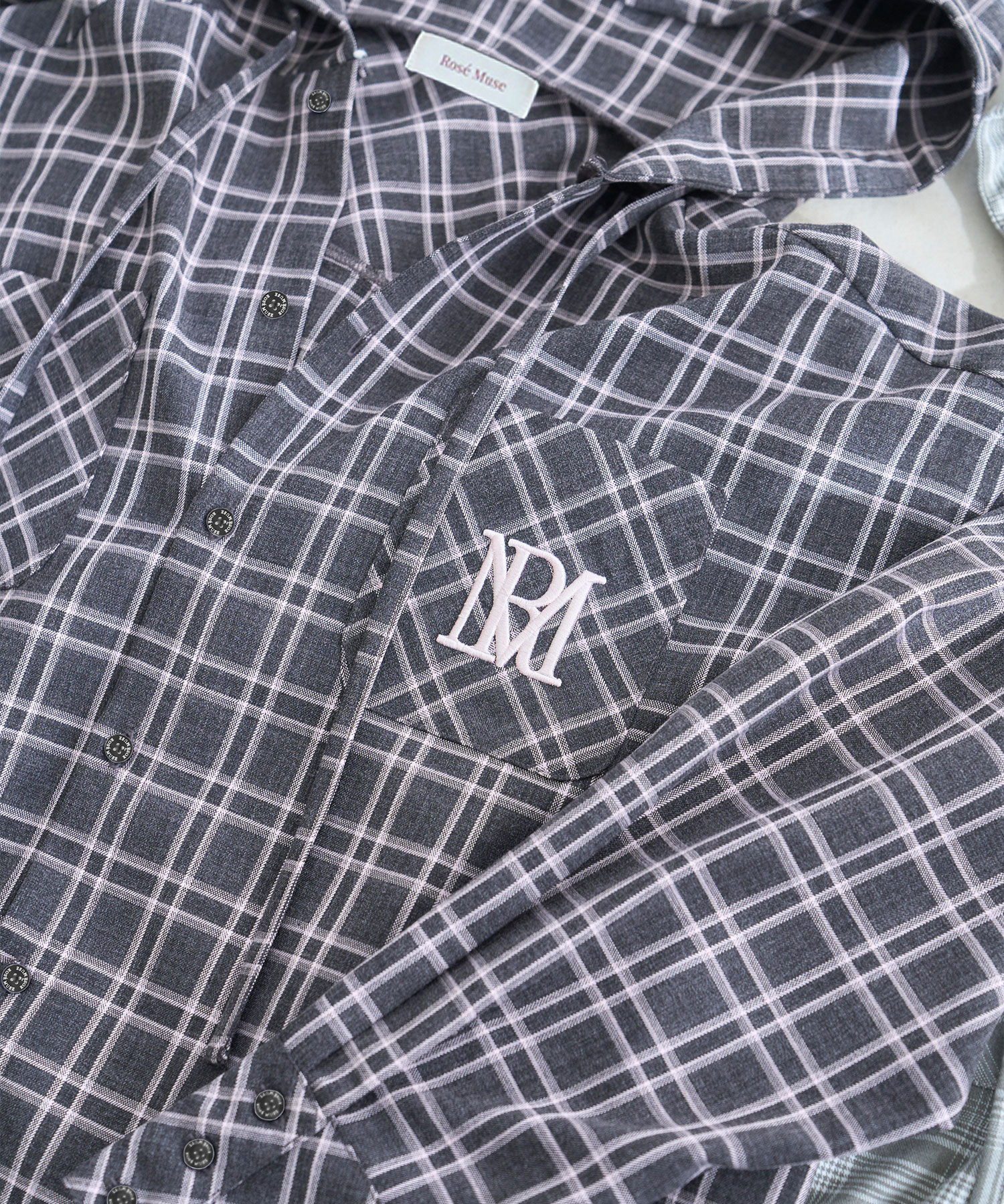 Check hoodie shirt – BUNNY APARTMENT