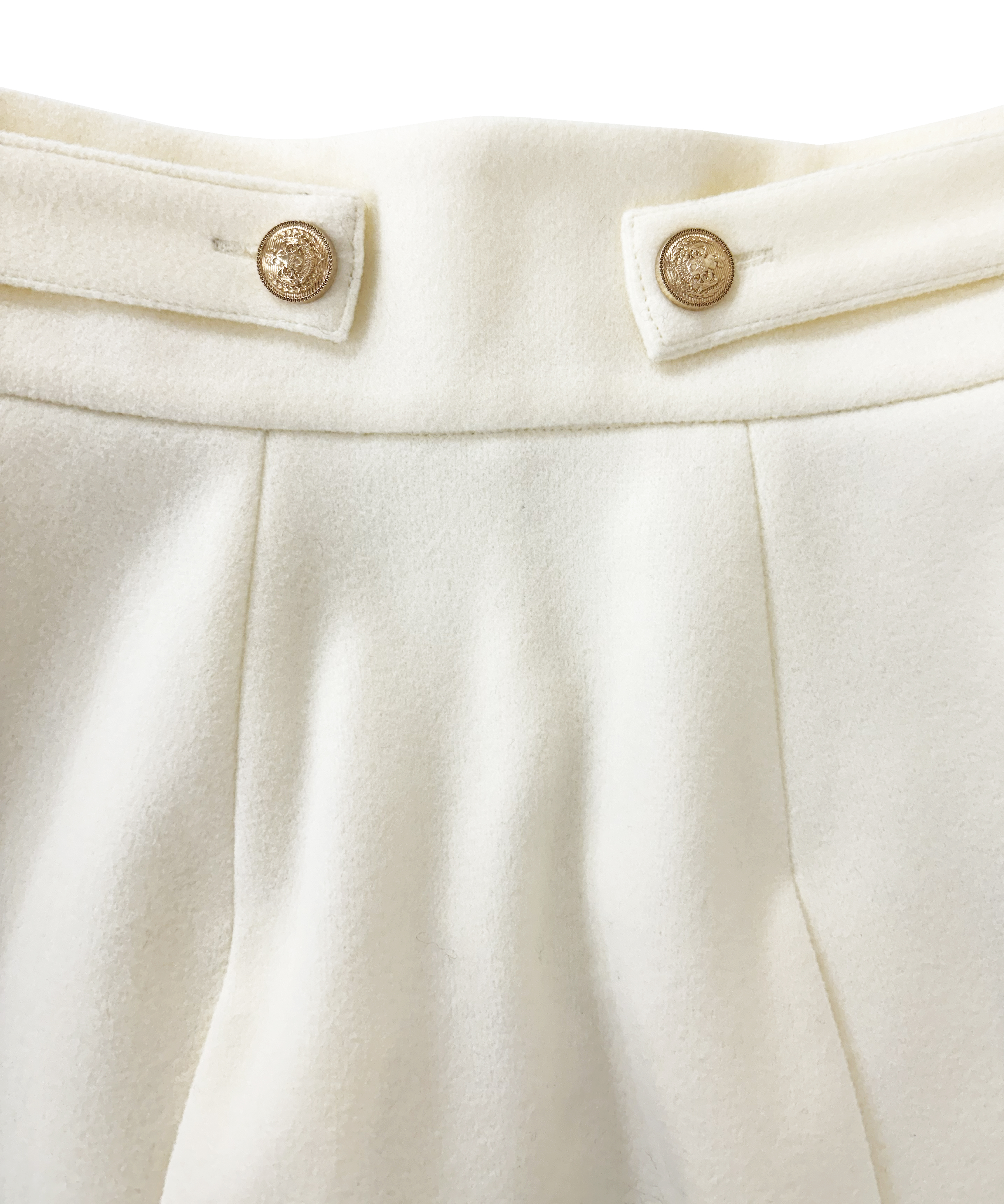 Tuck flare pants skirt