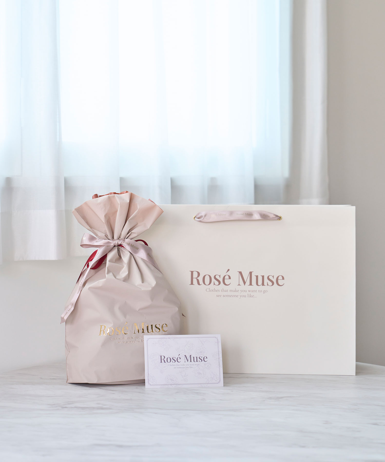 【セルフラッピング】 New Rosé MuseオリジナルギフトラッピングSET