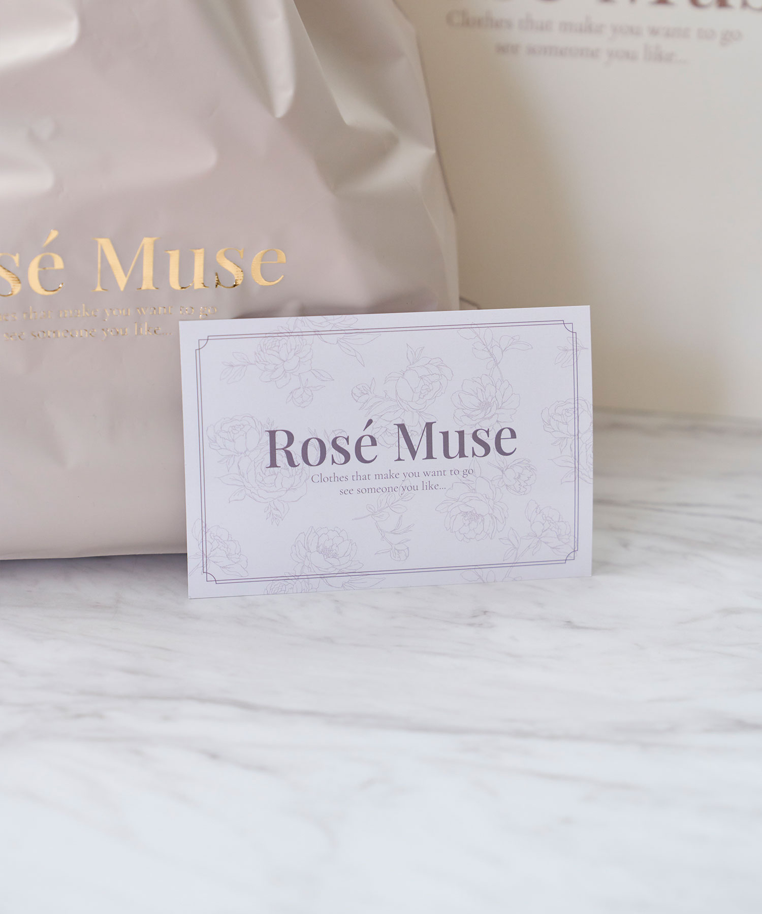 【セルフラッピング】 New Rosé MuseオリジナルギフトラッピングSET