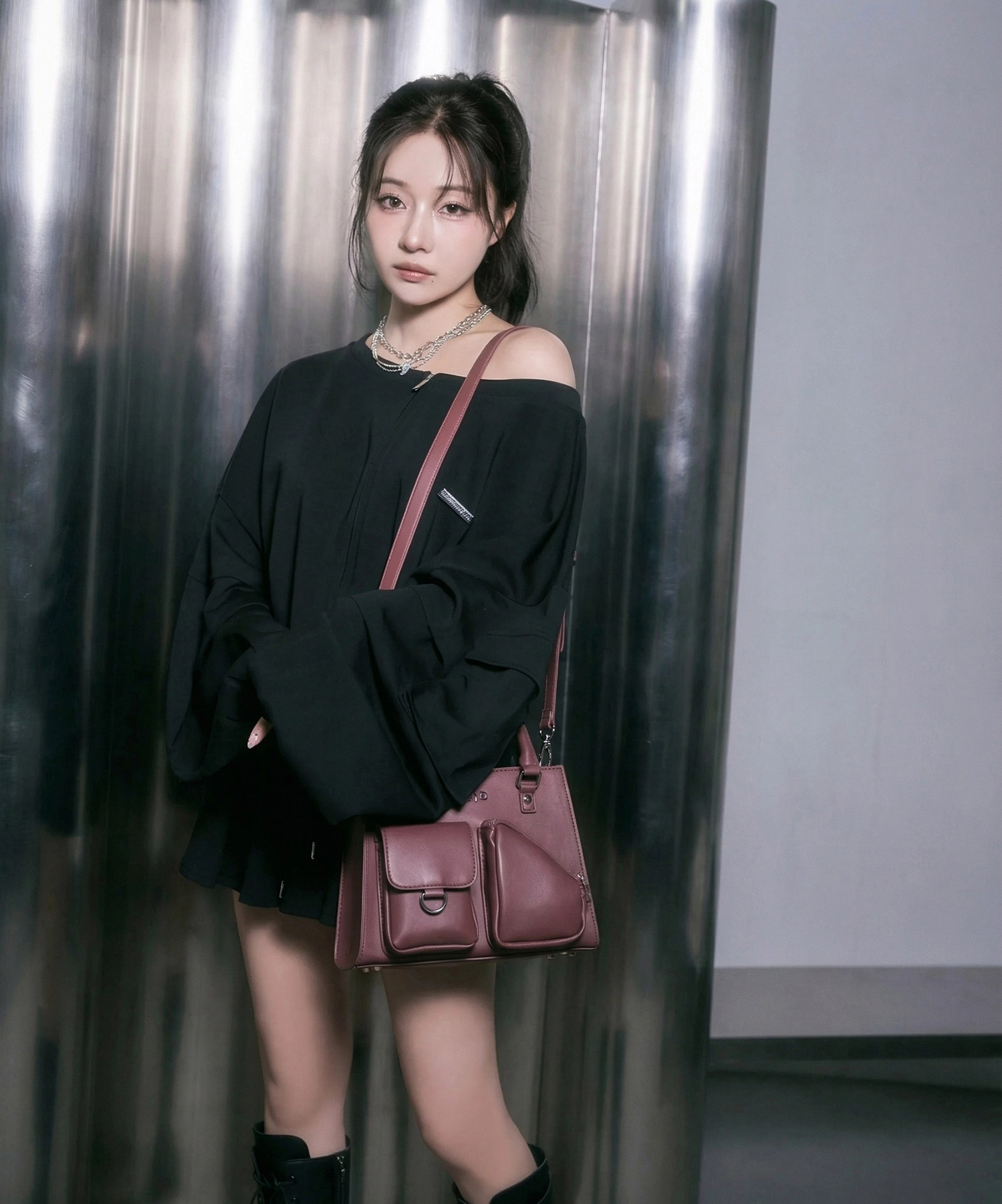 バラエティポケットショルダーバッグ