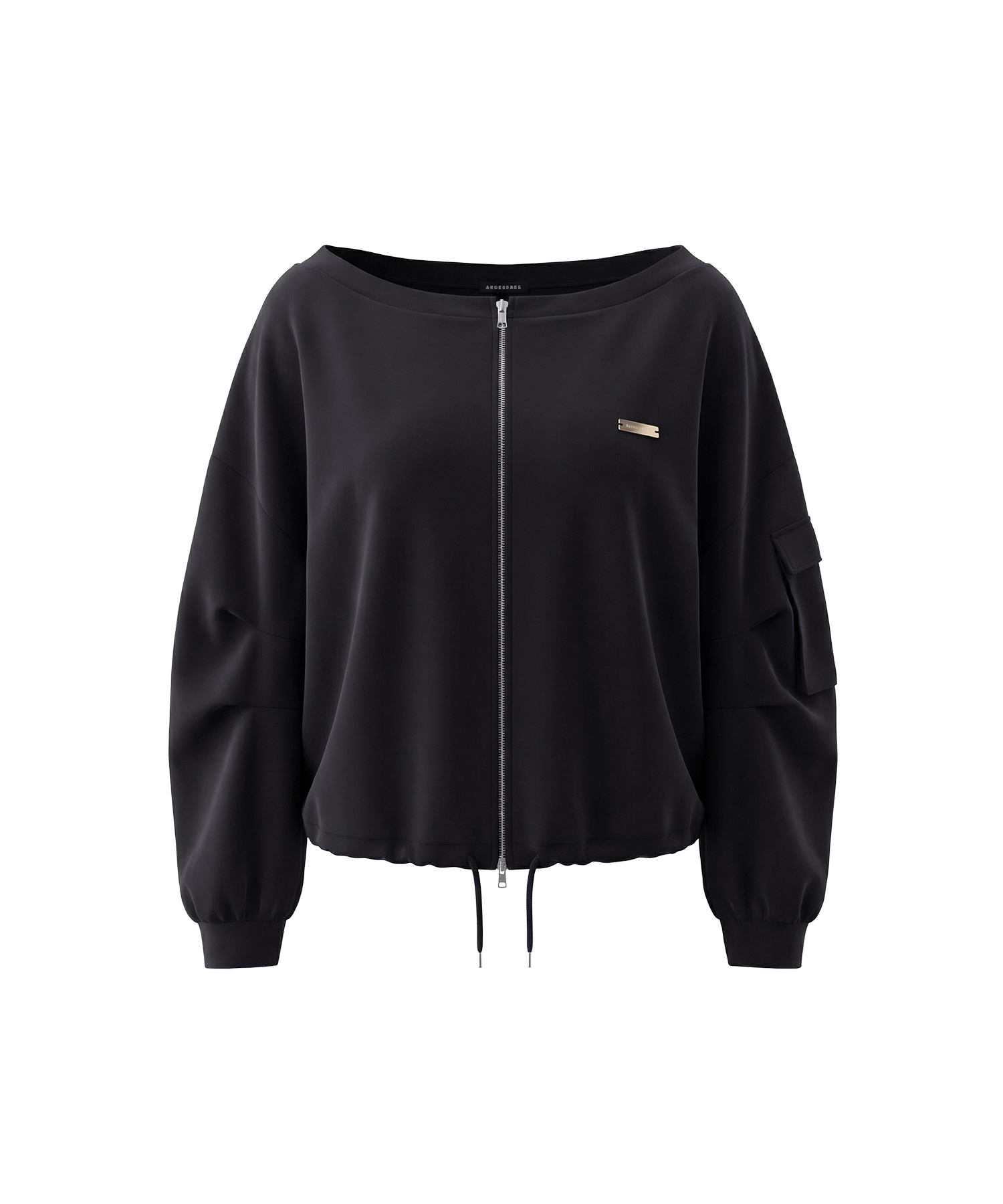 ワンショルジッププルオーバー プリーツカットソースカパン SET FAIR