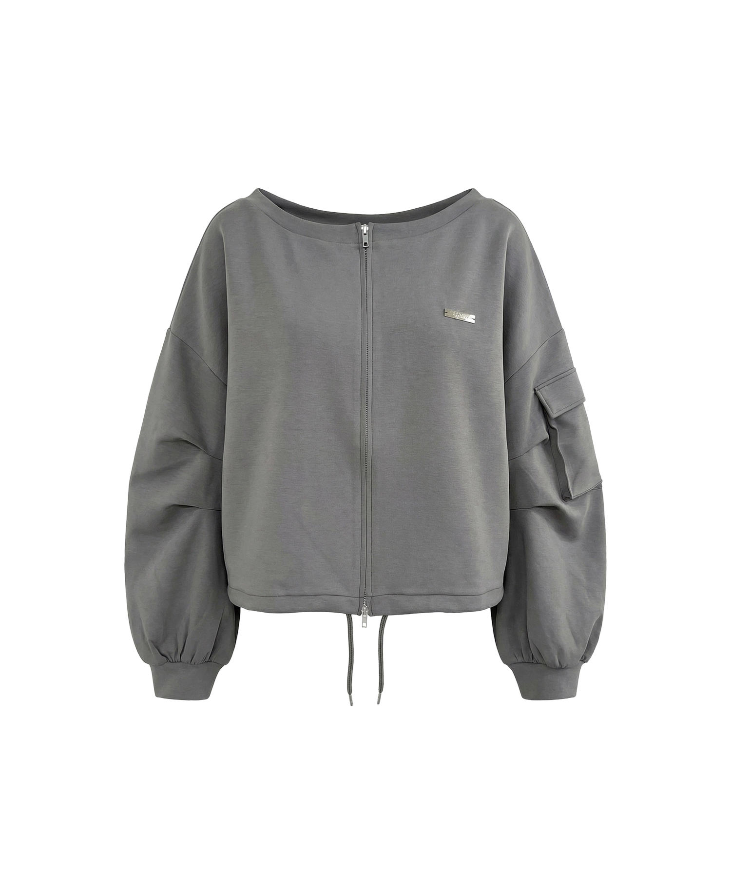 ワンショルジッププルオーバー プリーツカットソースカパン SET FAIR