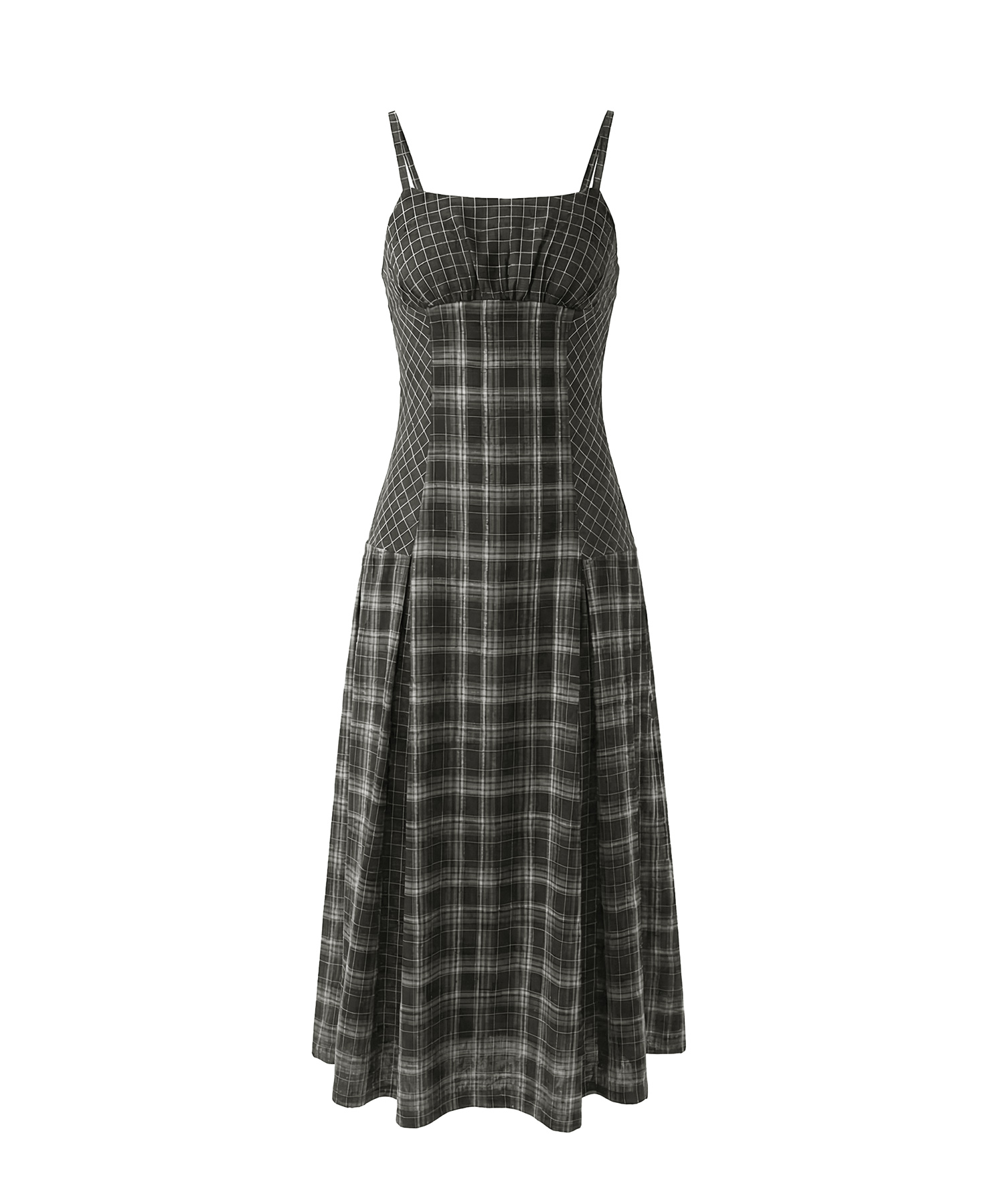 ドッキングチェックフーディシャツ キャミワンピ SET FAIR