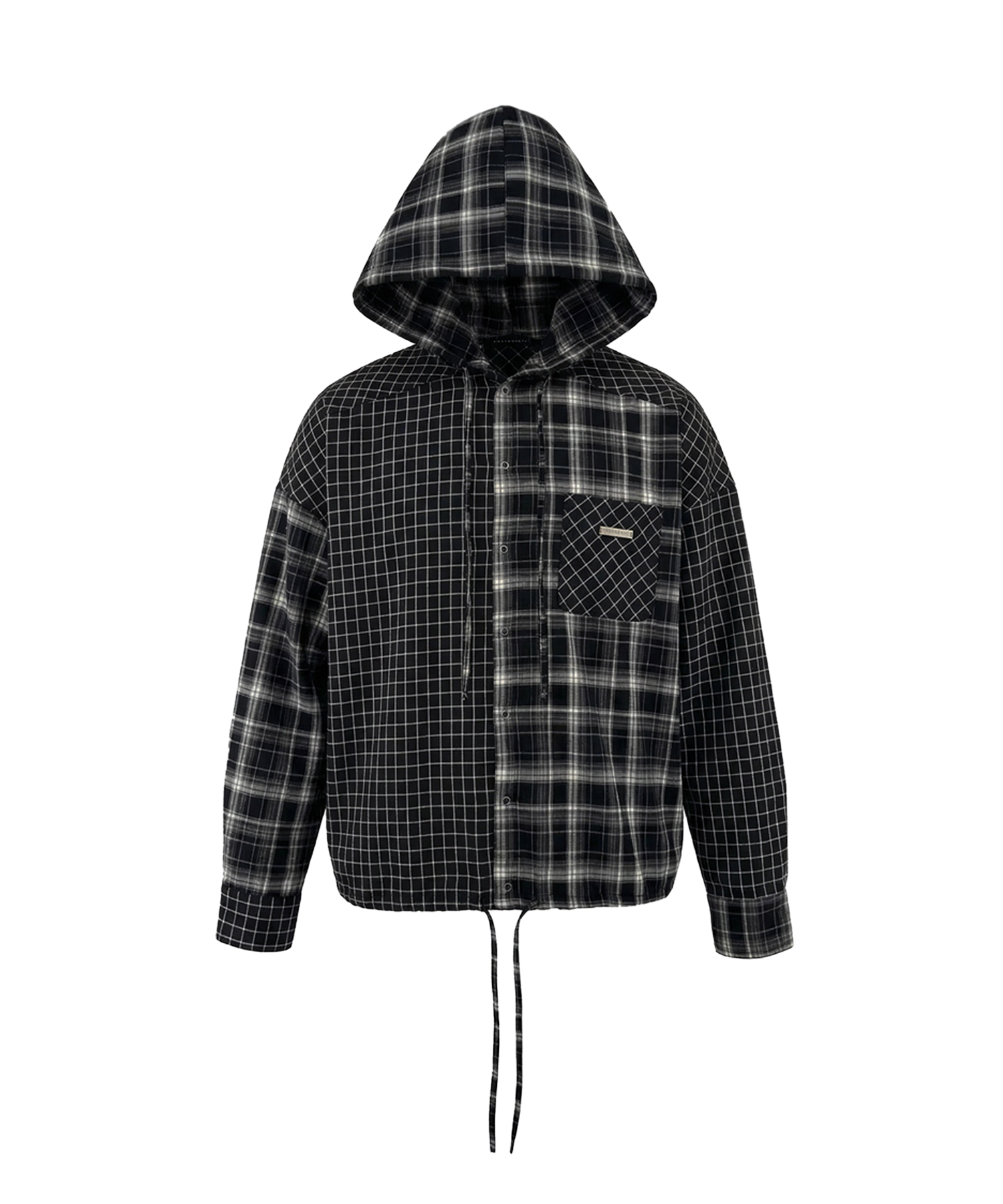 ドッキングチェックフーディシャツ キャミワンピ SET FAIR