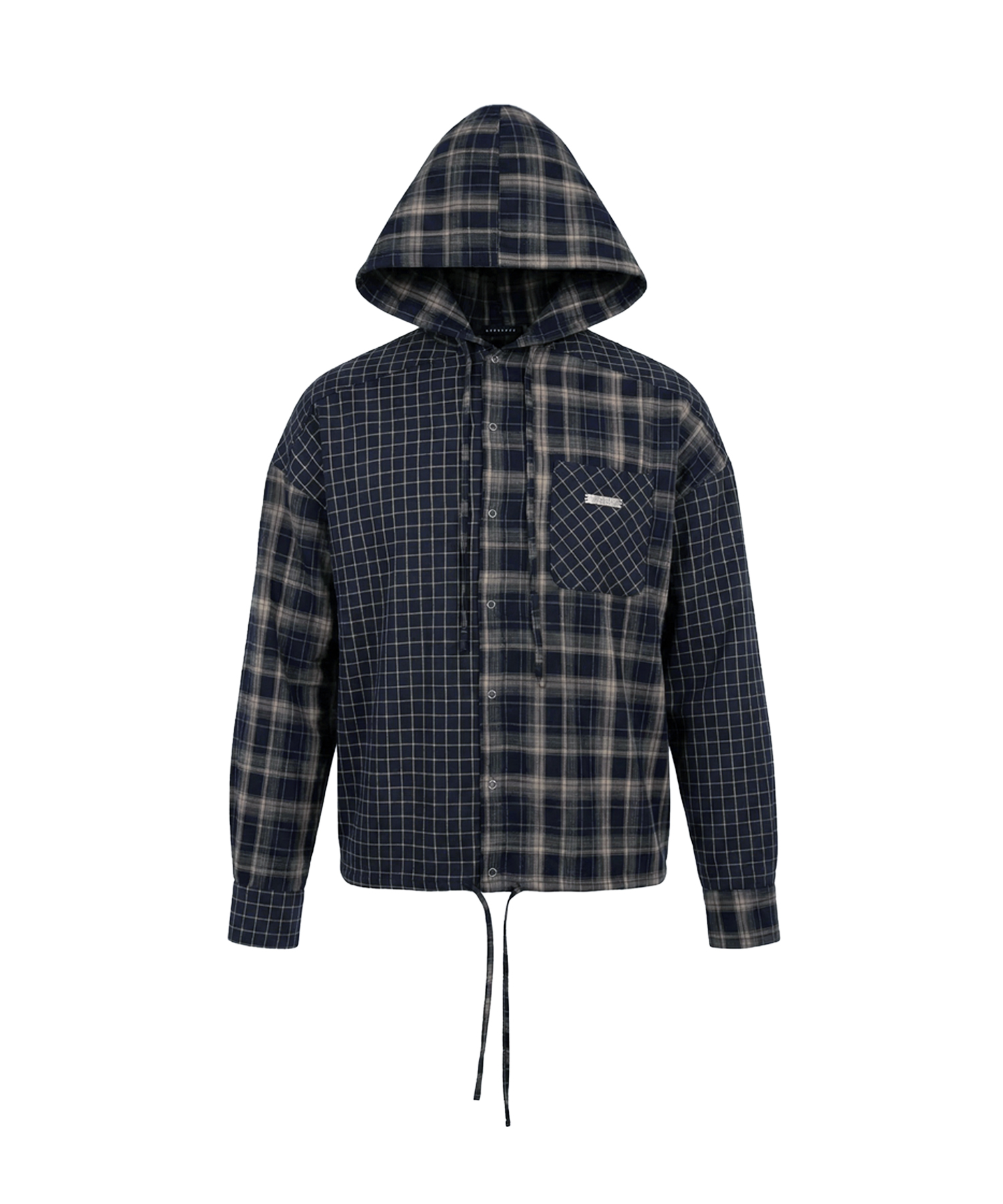 ドッキングチェックフーディシャツ キャミワンピ SET FAIR