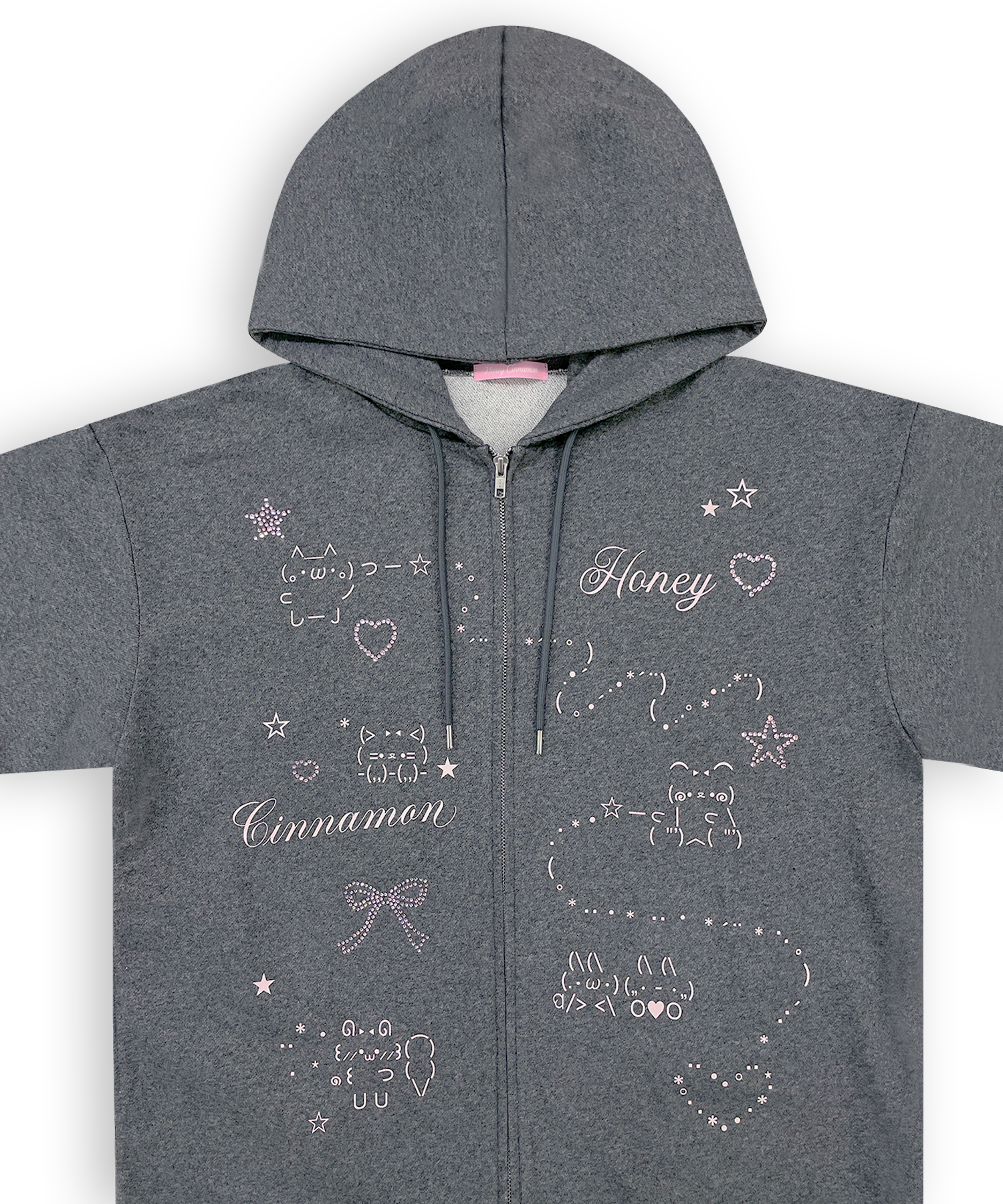 EMOJIジップパーカー