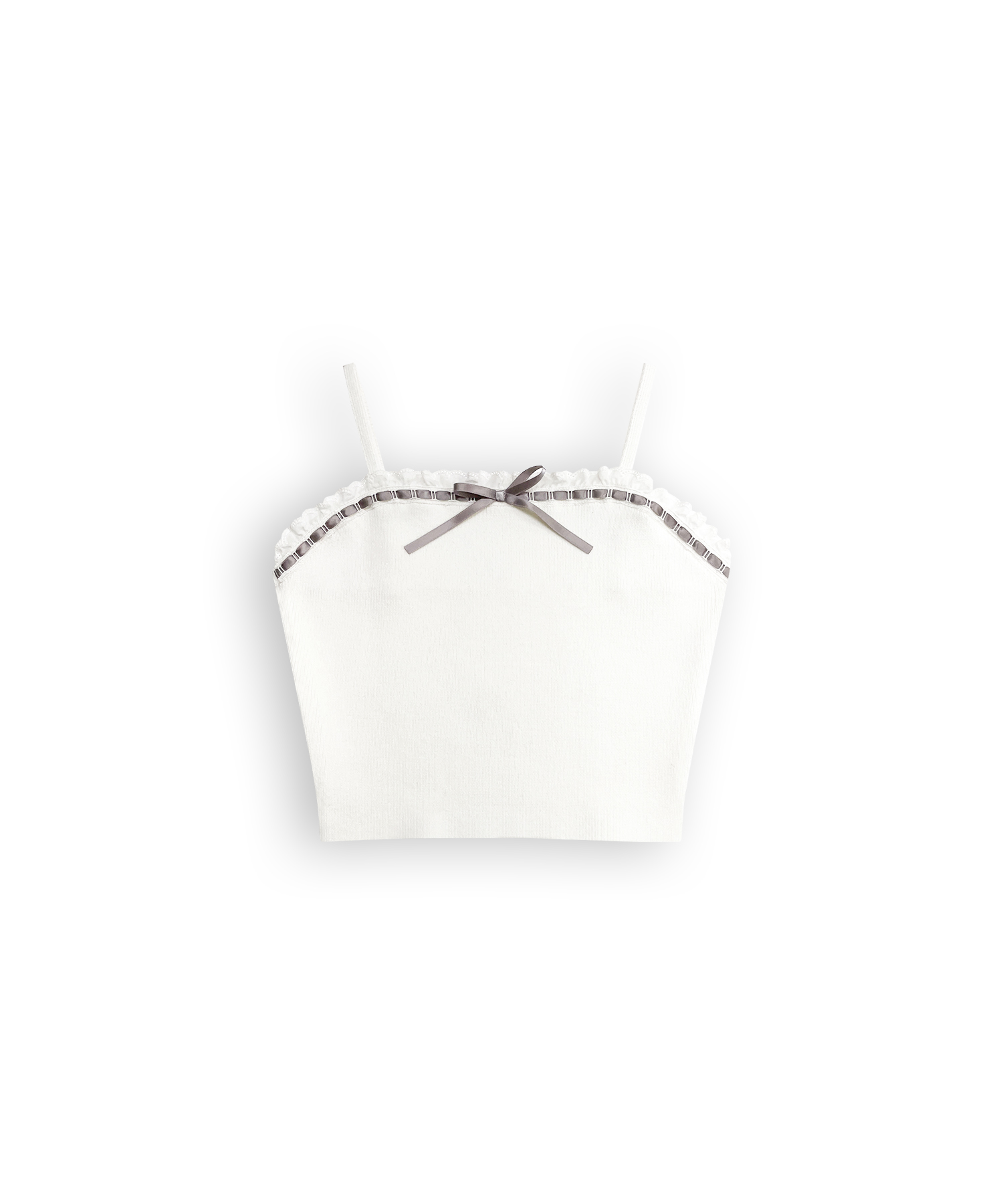 【逃げ水あむcollaboration】透かし編みアンサンブルニット