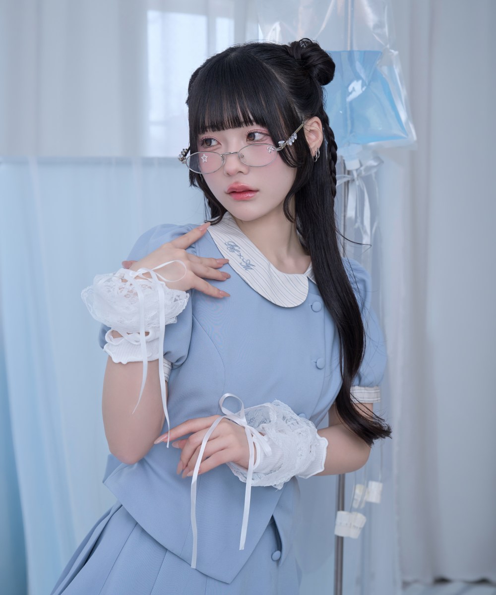 逃げ水あむcollaboration】アシンメトリー配色セットアップ – BUNNY 