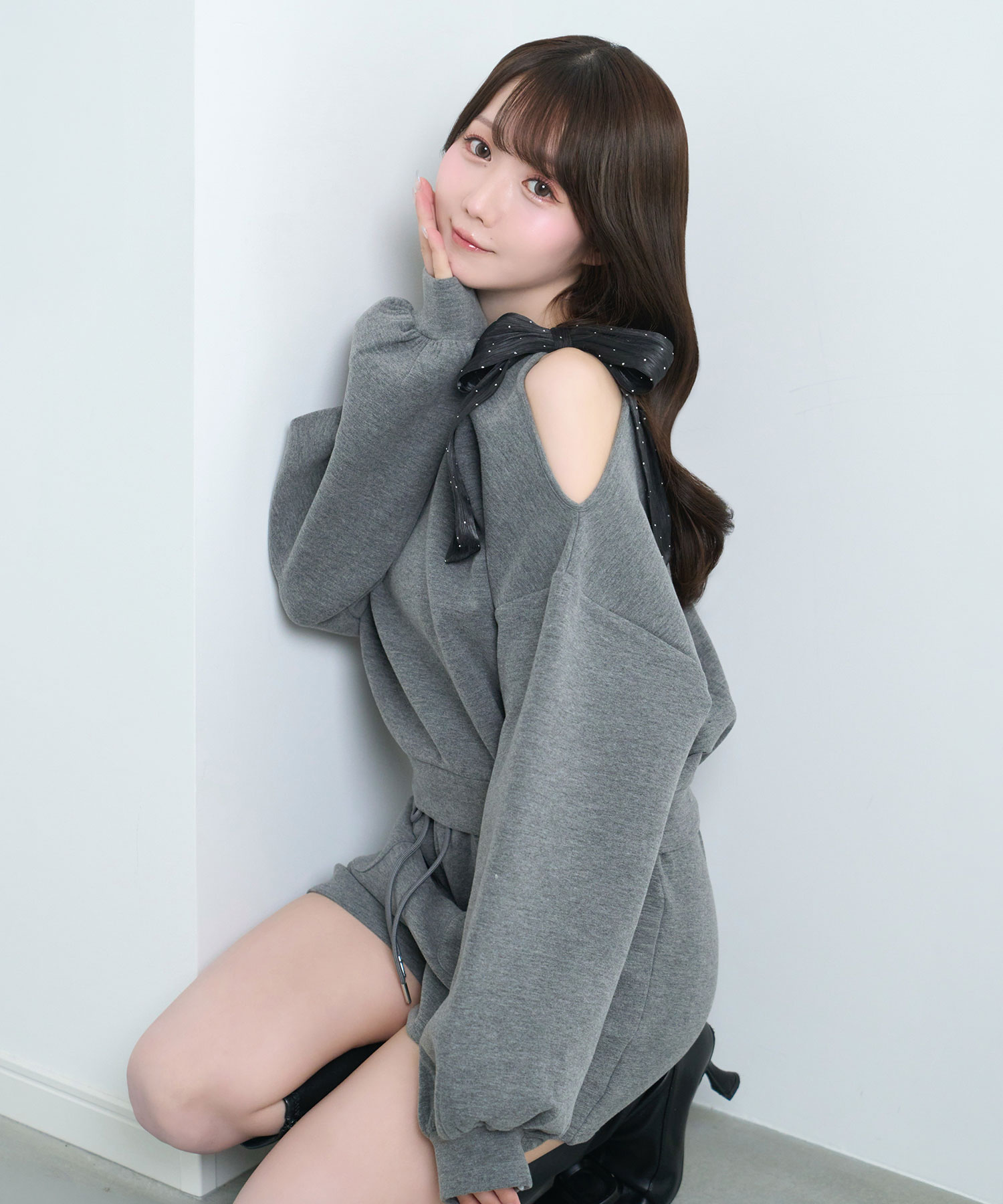 Organza ribbon sweat set up