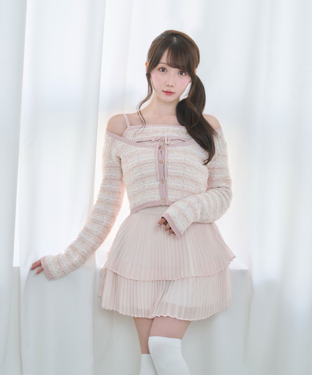 Tweed ensemble knit – BUNNY APARTMENT