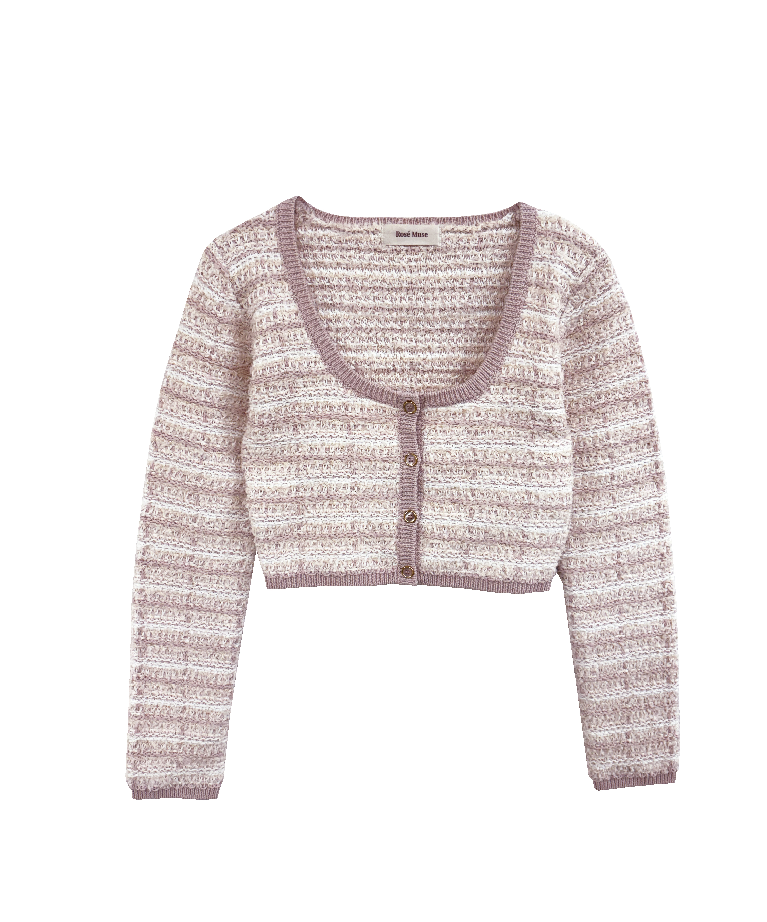 Tweed ensemble knit