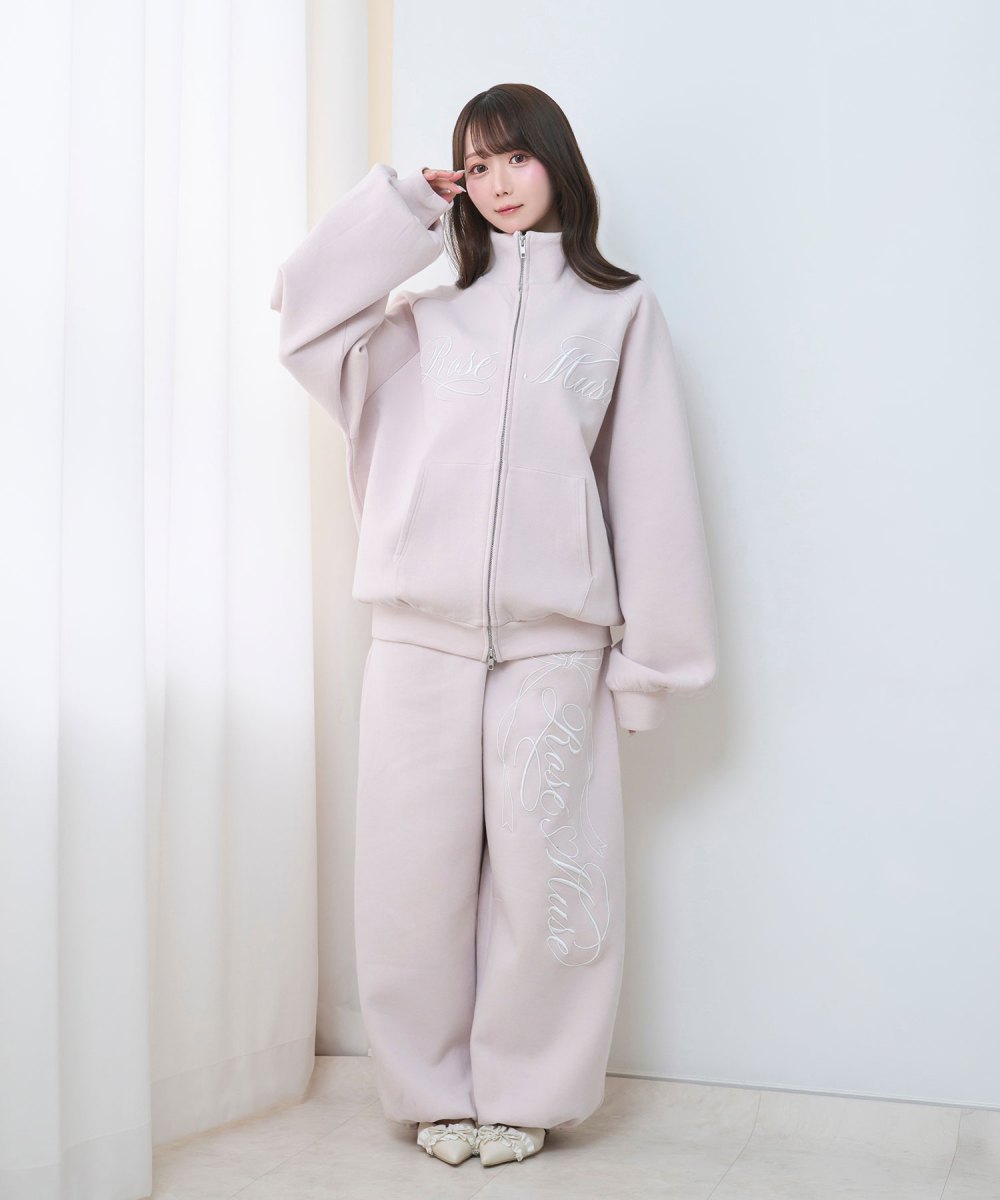 受注予約】Embroidery jersey pants – BUNNY APARTMENT