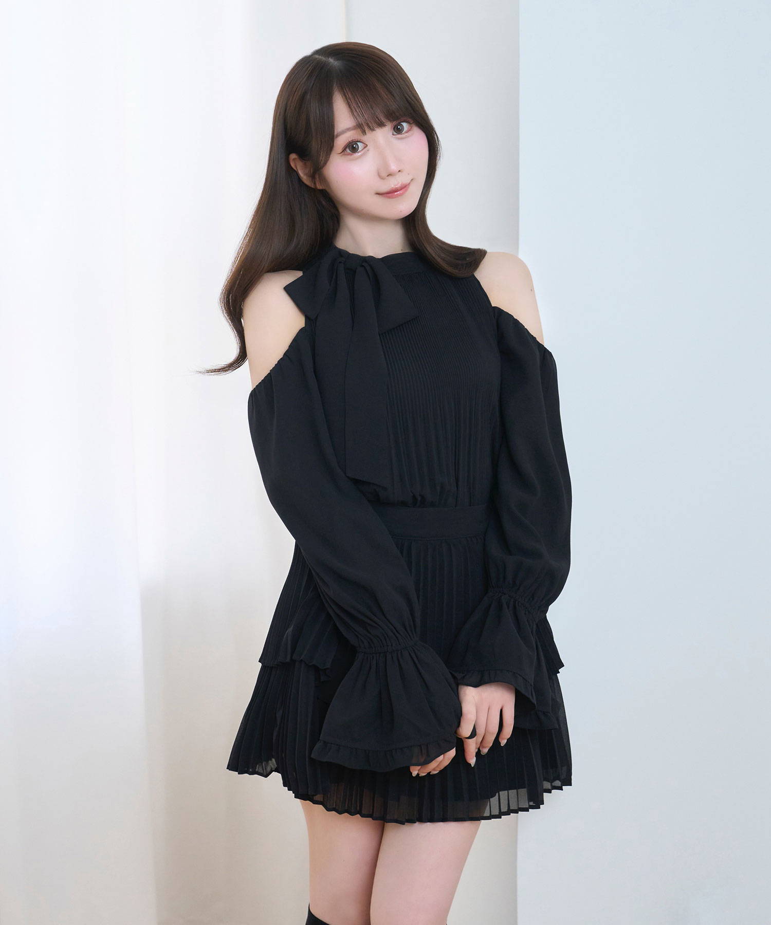 Ribbon chiffon set up