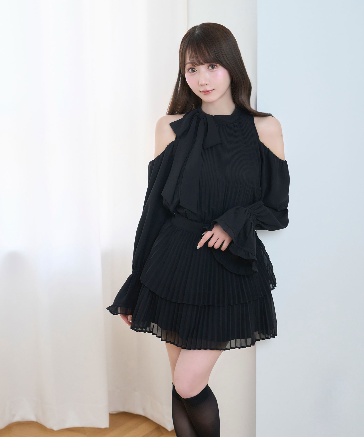 Ribbon chiffon set up