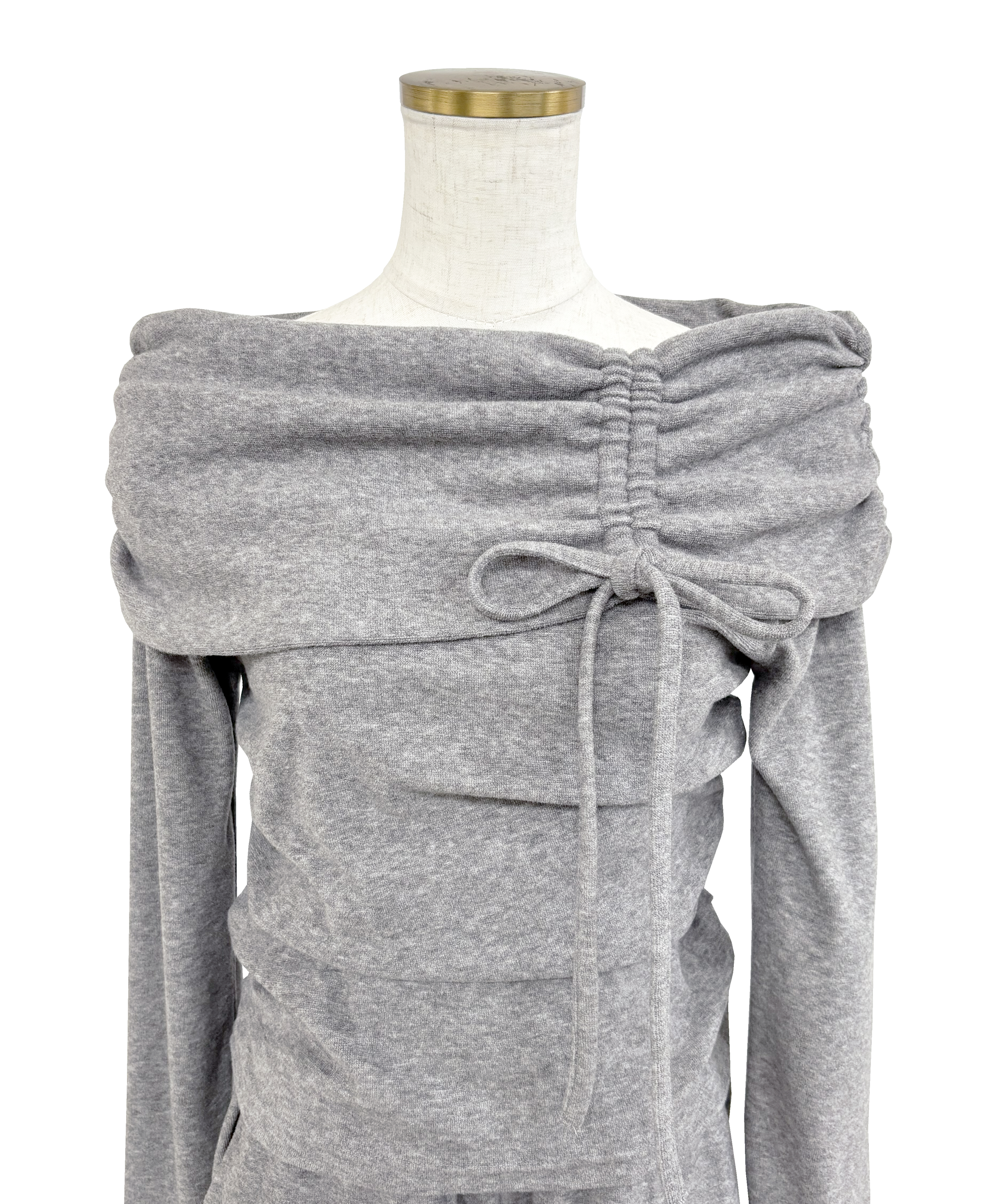 Off shoulder loose set up