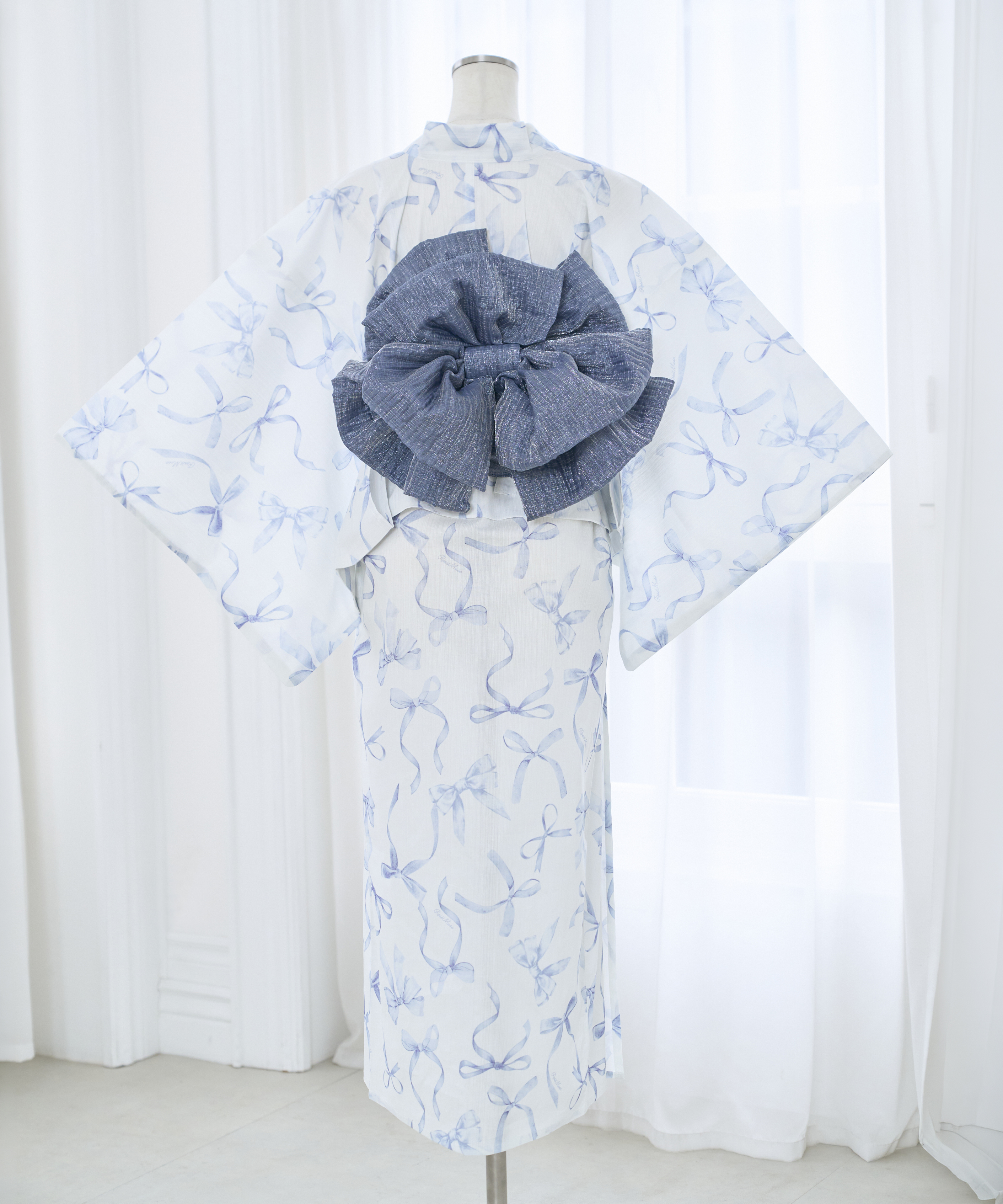 Ribbon separate yukata set