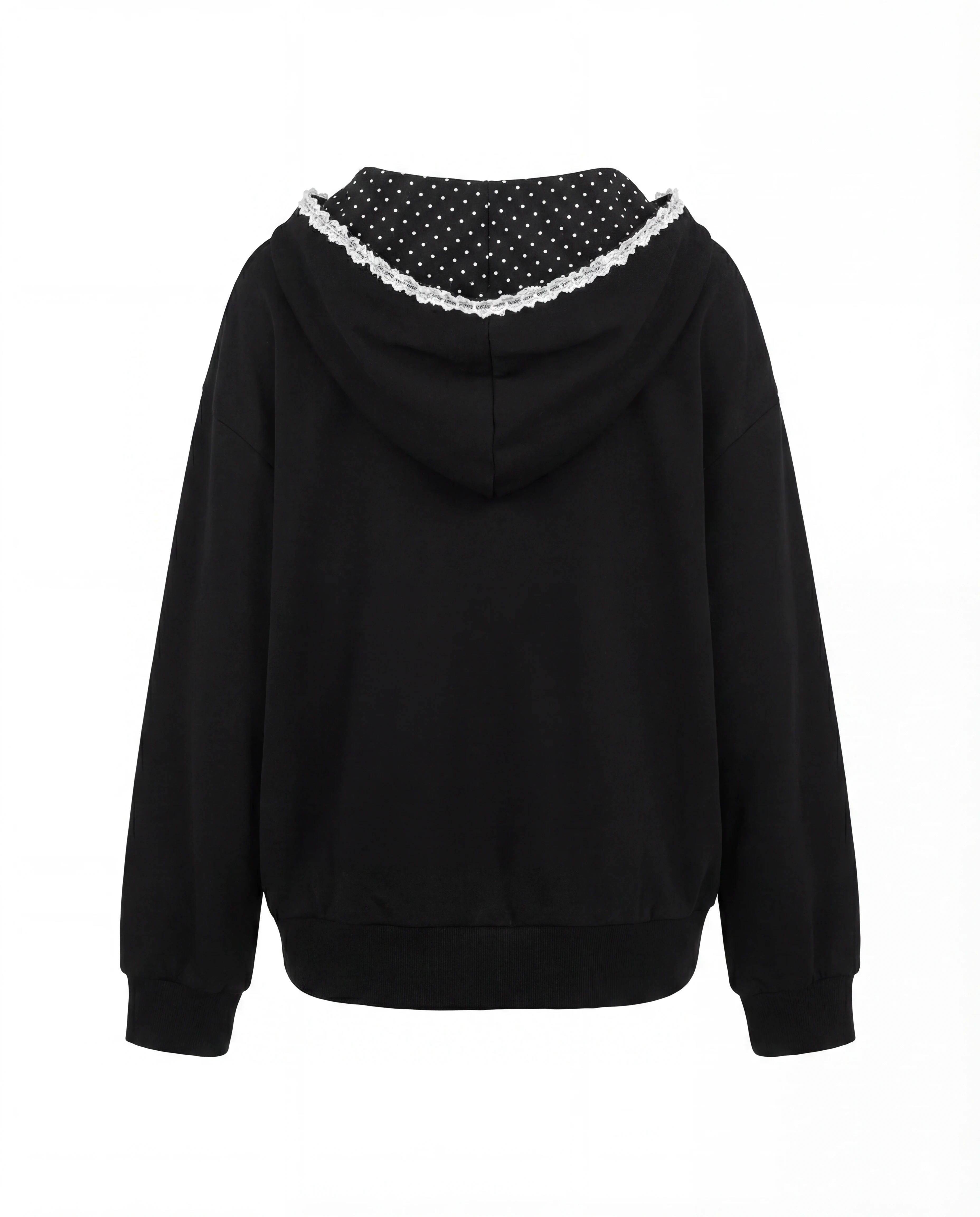 パターンアップリケジップパーカー