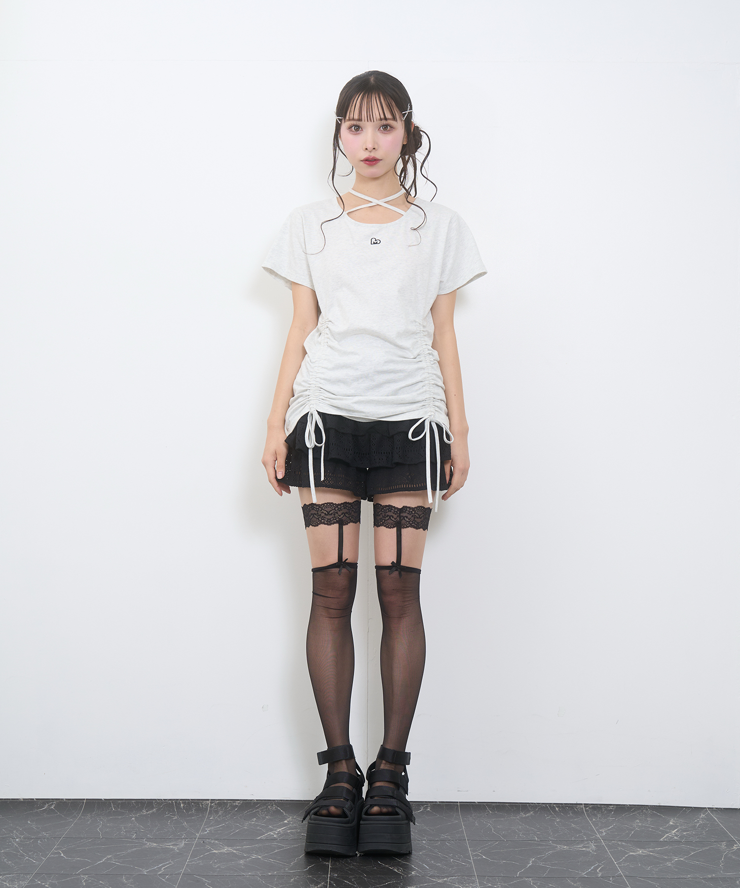 ドロストロゴTシャツ / オートミール