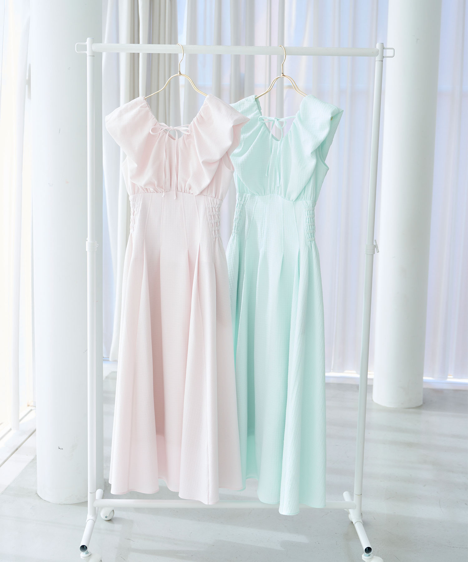 Sherbet flare dress
