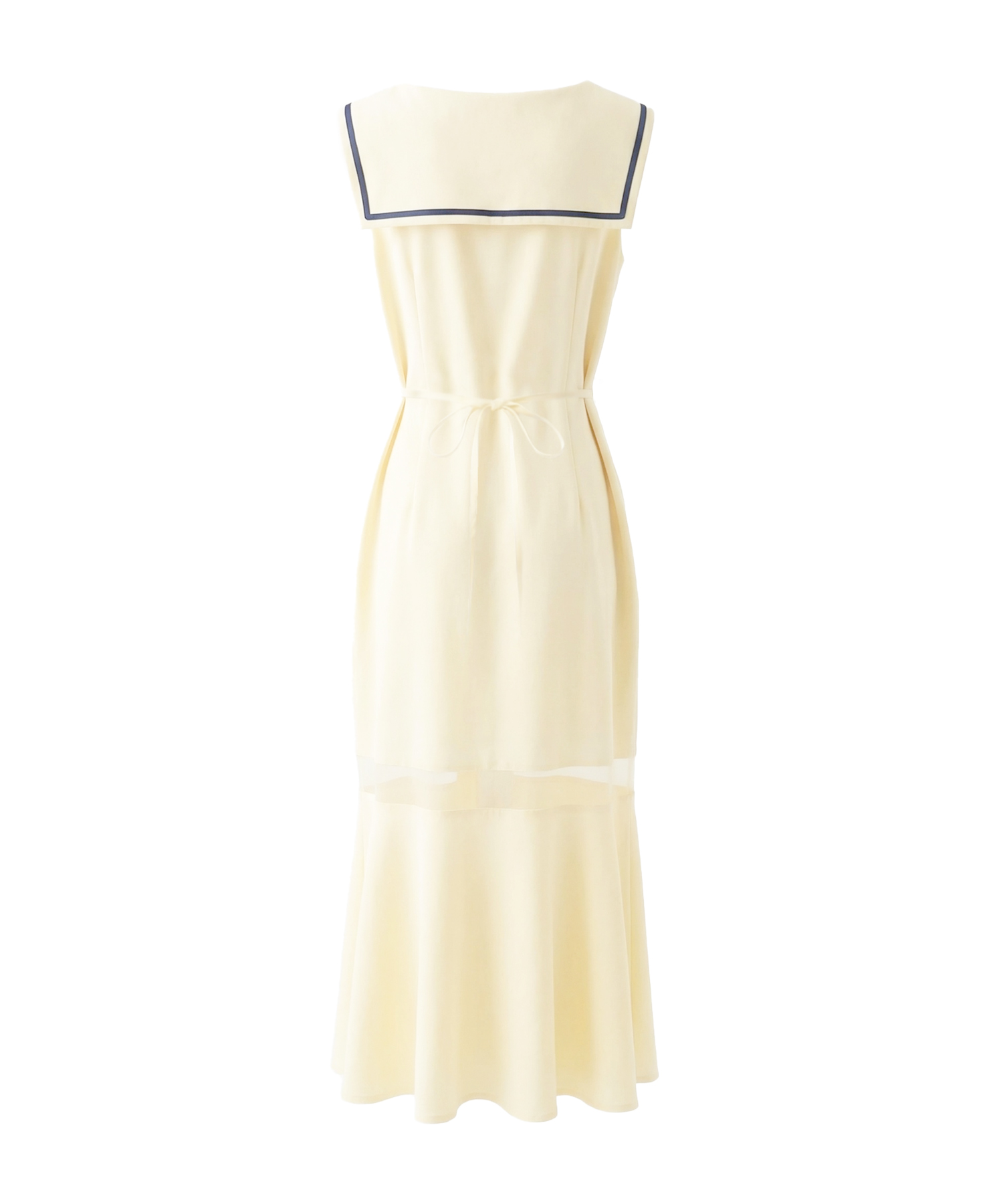 Sailor collar mermaid dress