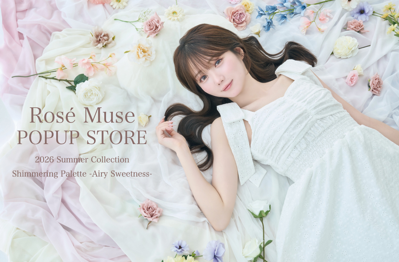 Rosé Muse POP UP STORE 2026SS – BUNNY APARTMENT