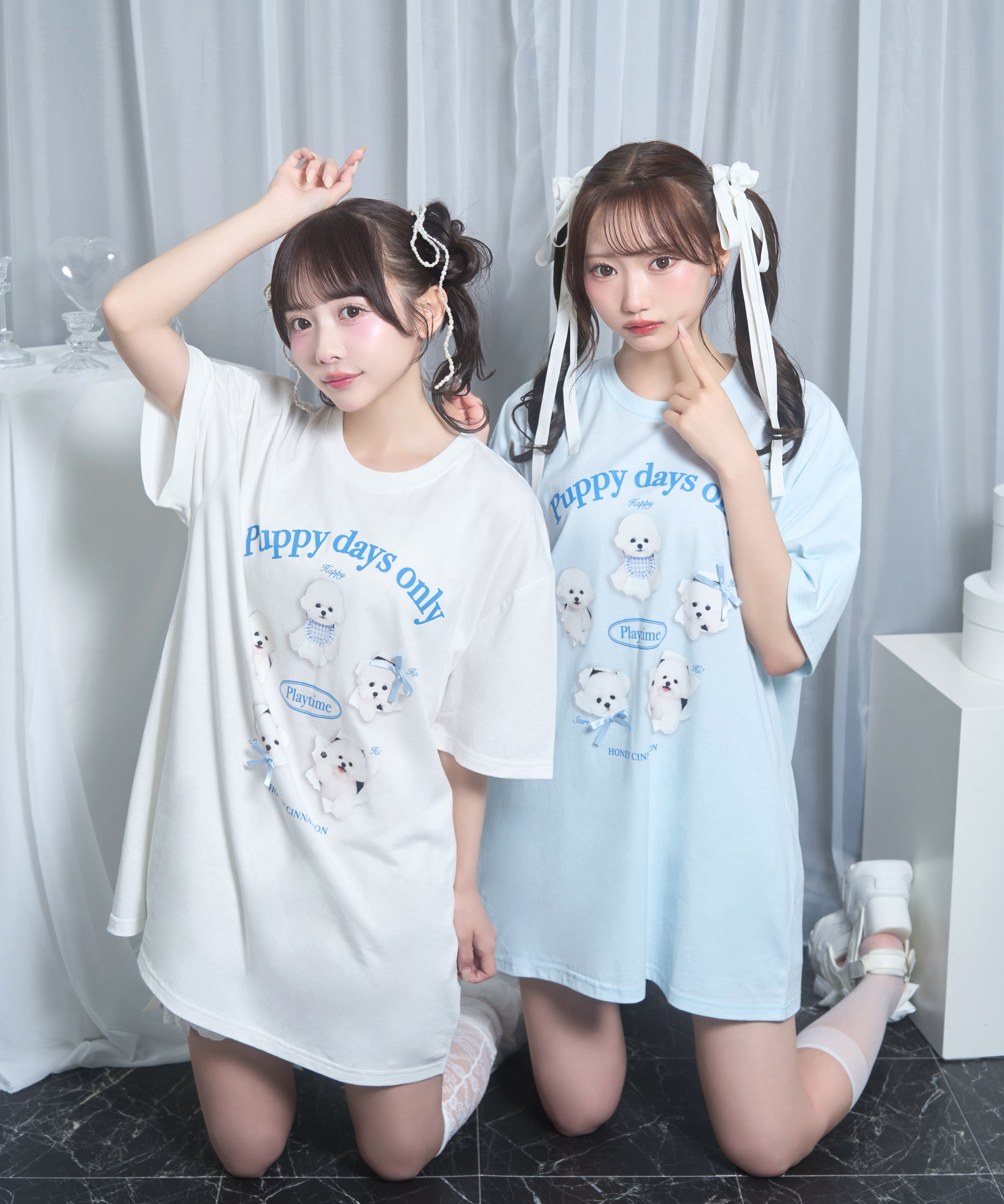 playing dog Tシャツ