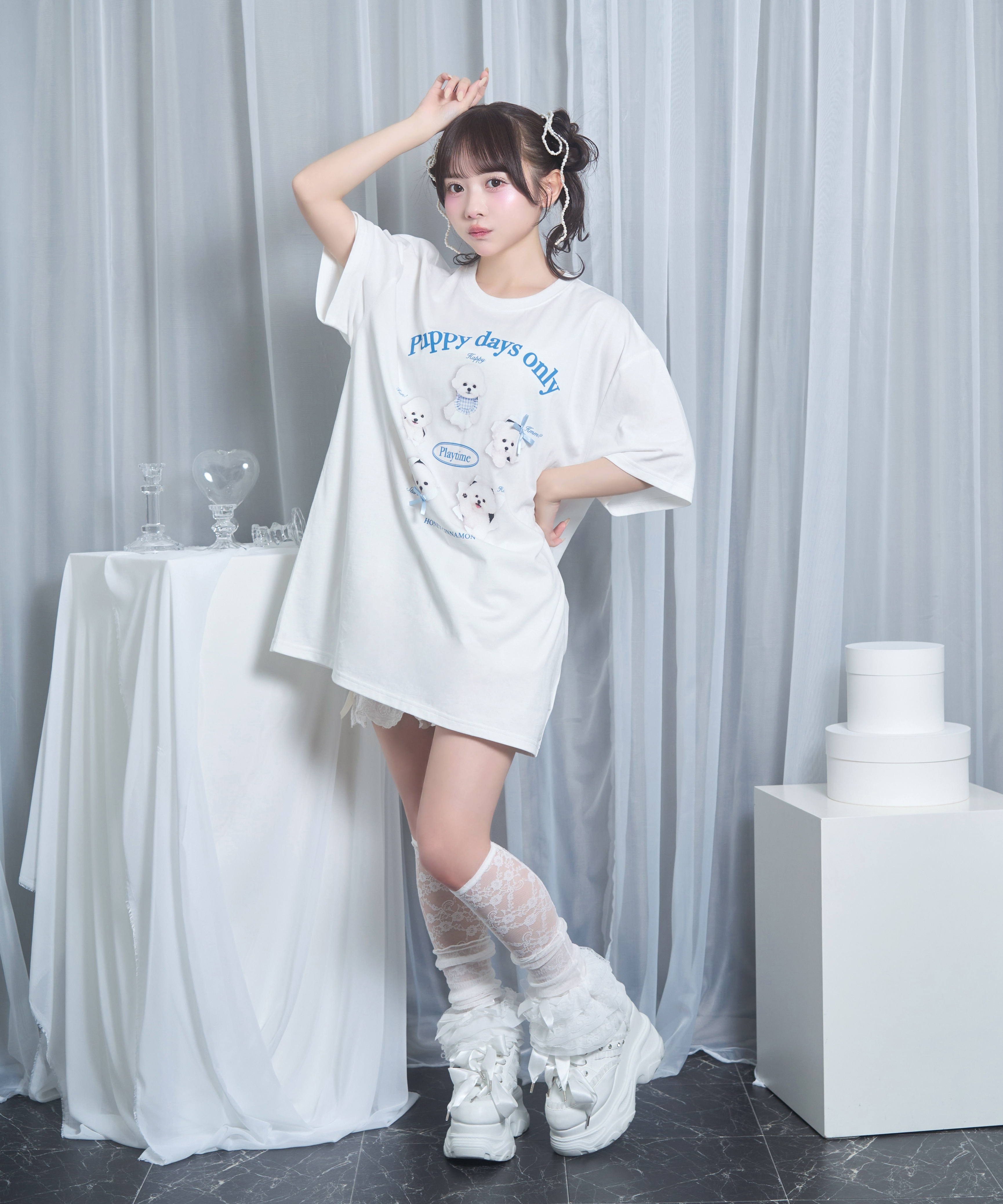 playing dog Tシャツ