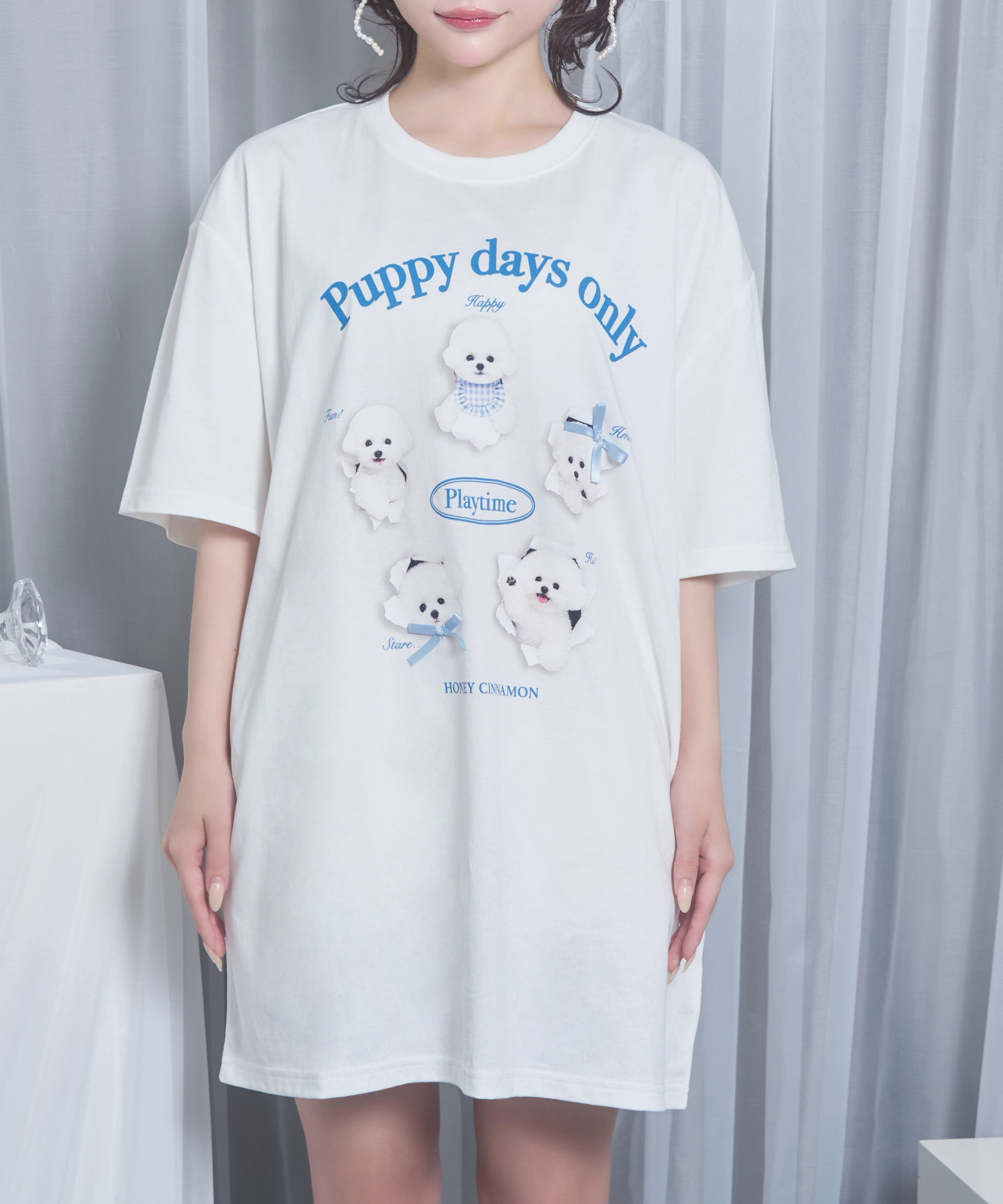 playing dog Tシャツ