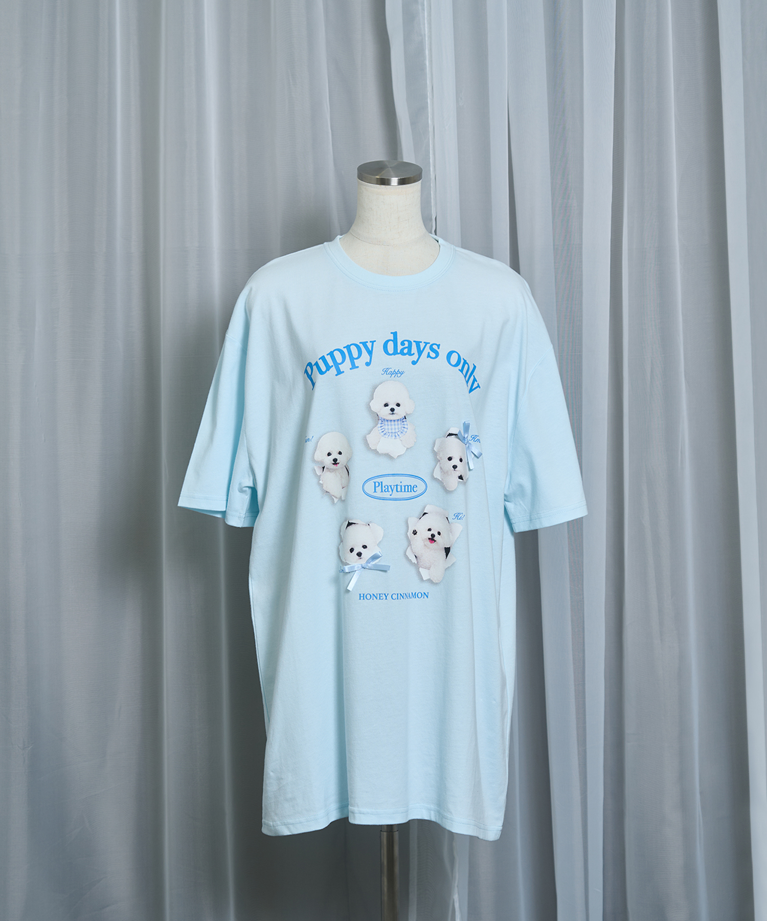 playing dog　Tシャツ