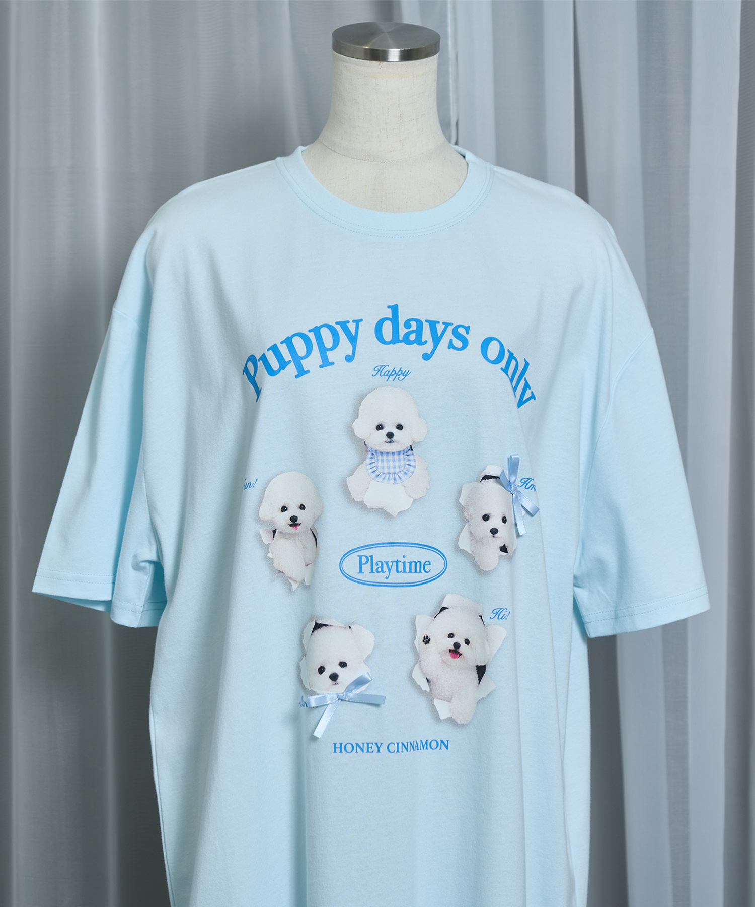 playing dog　Tシャツ