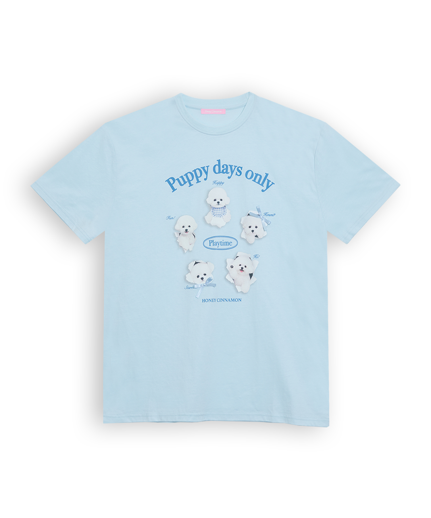 playing dog　Tシャツ