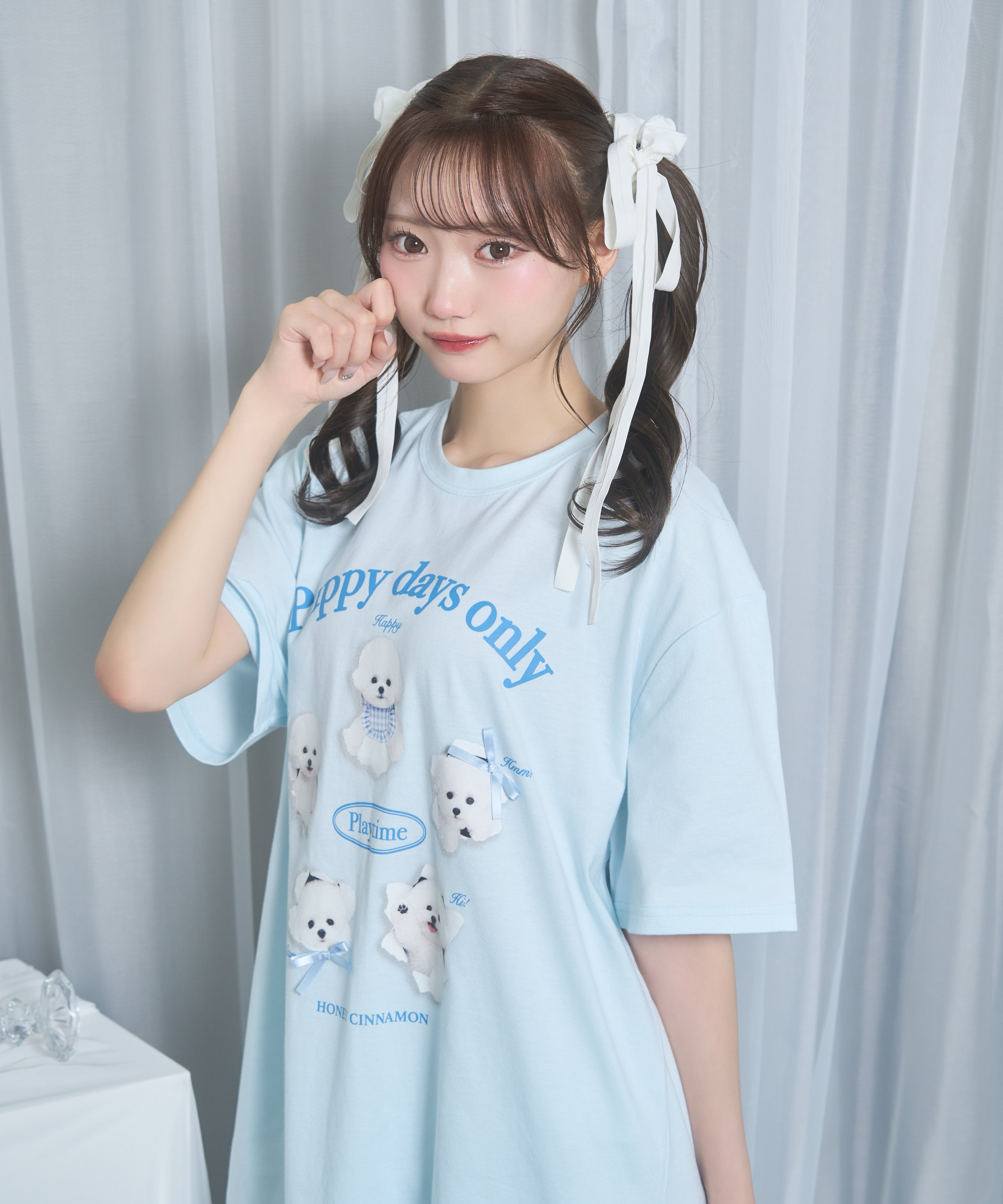 playing dog　Tシャツ
