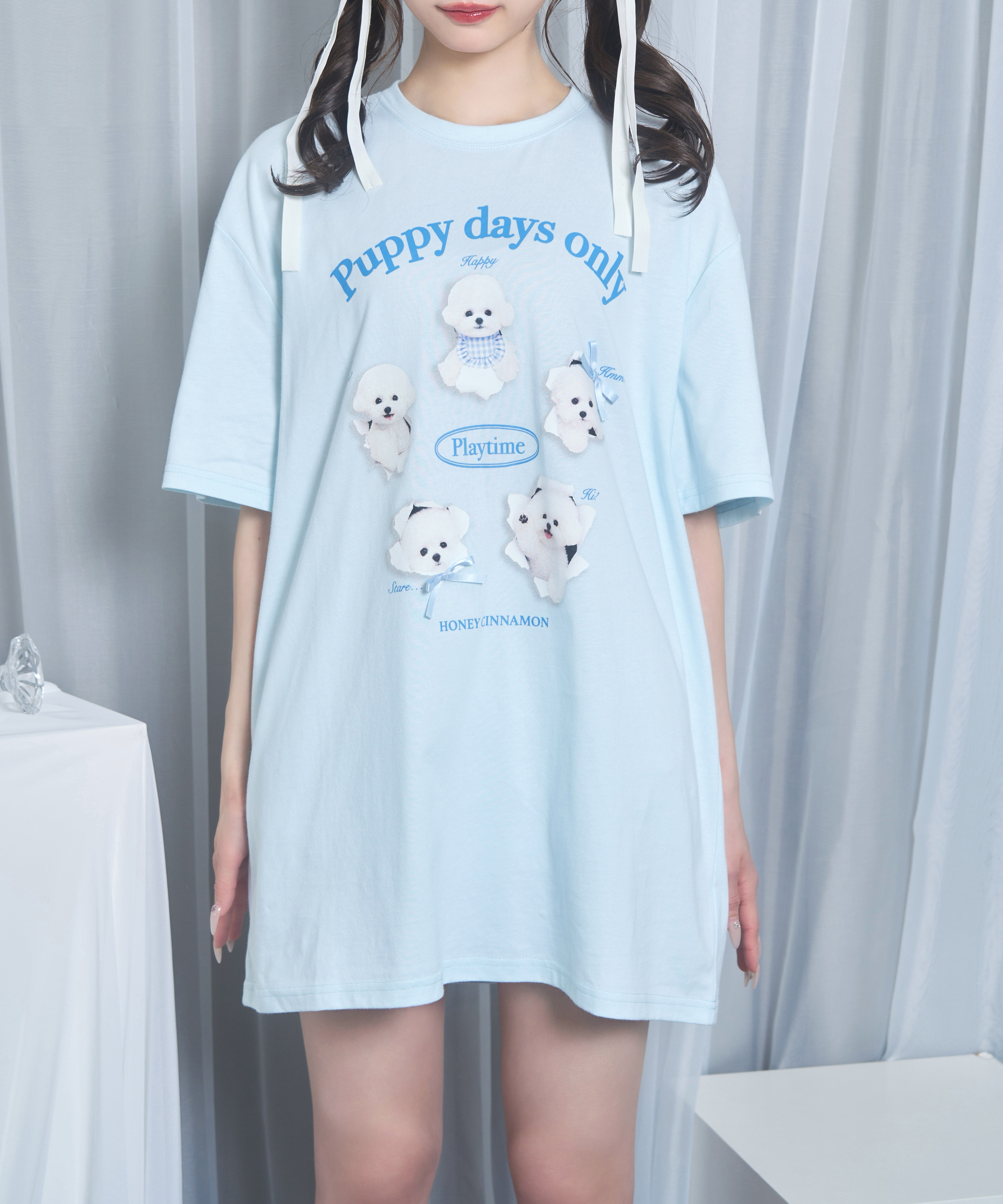 playing dog Tシャツ