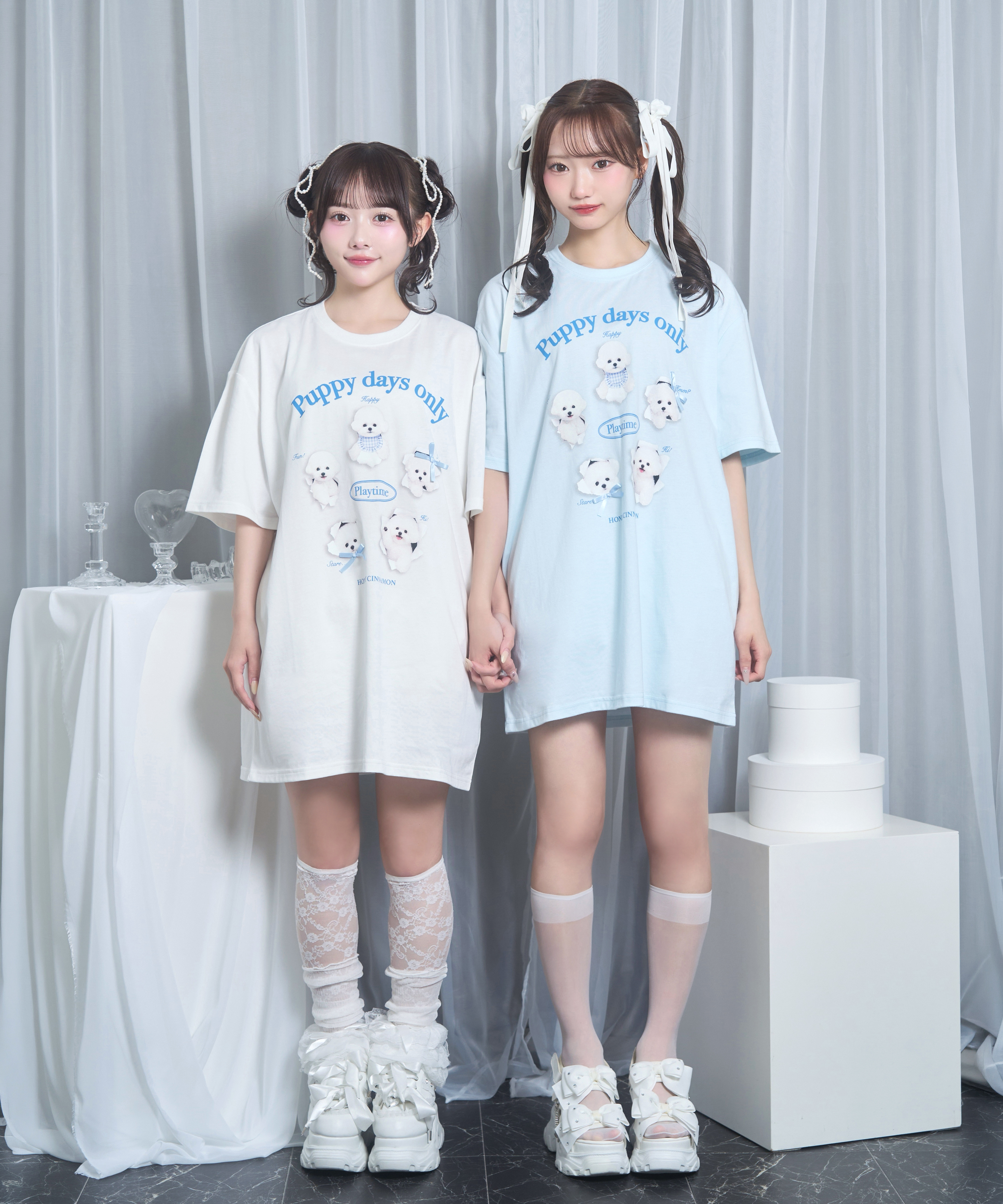 playing dog Tシャツ