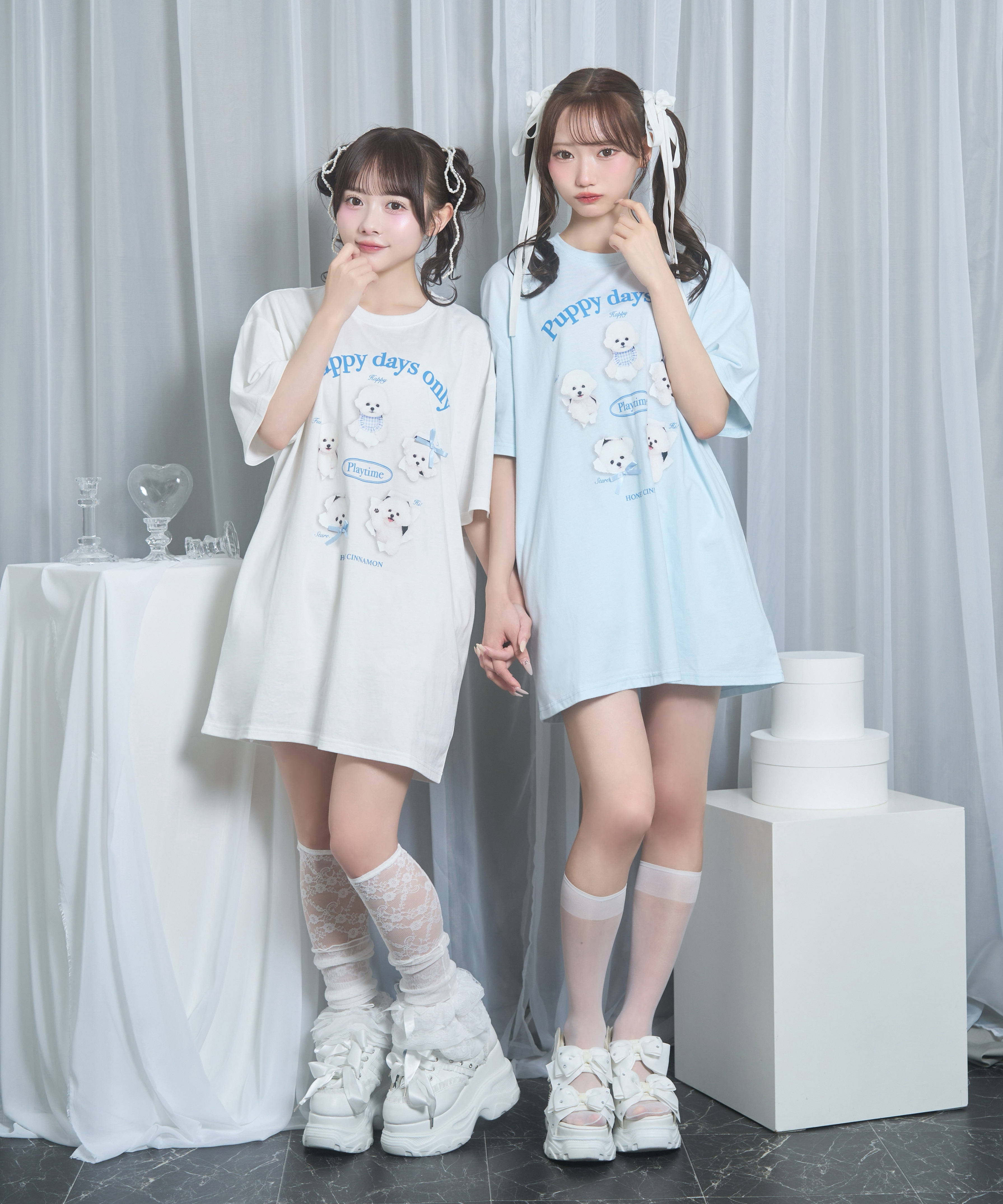 playing dog　Tシャツ