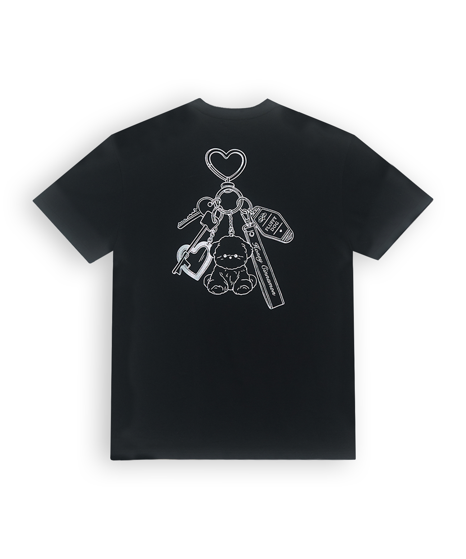 dog charm Tシャツ
