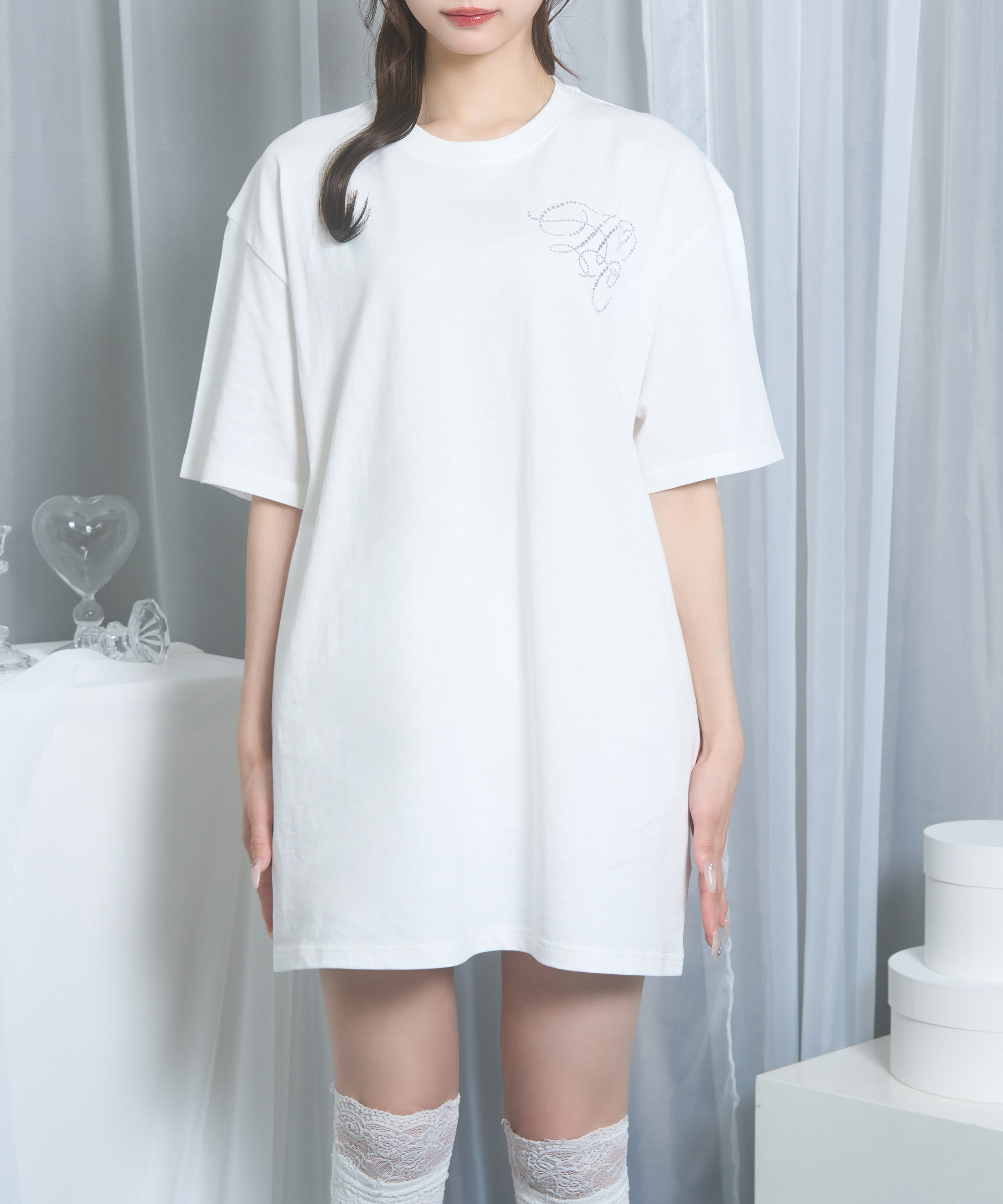 dog charm Tシャツ