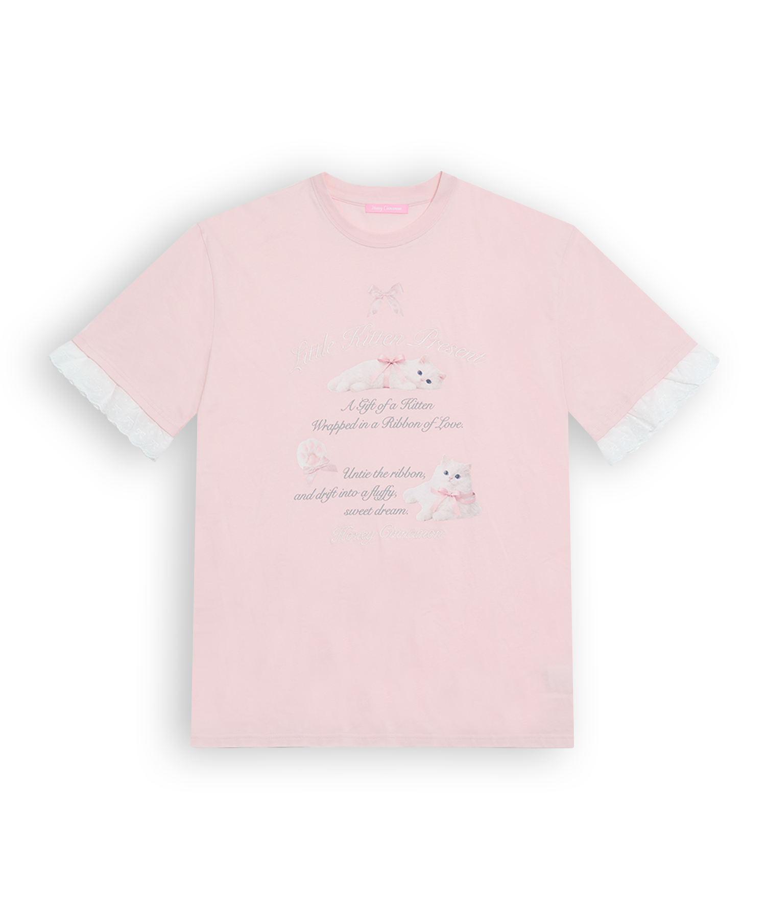 ribbon kittenTシャツ