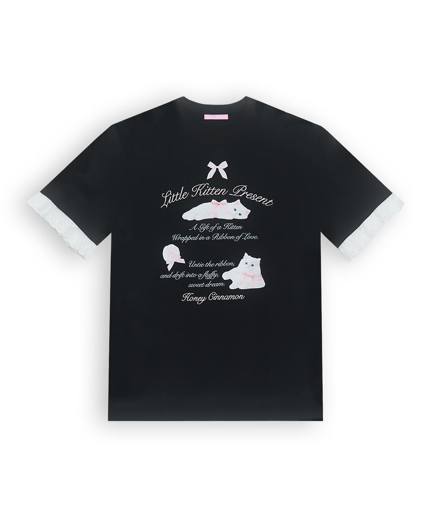 ribbon kittenTシャツ