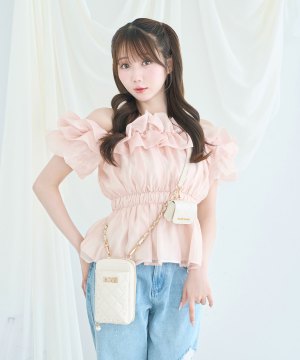 Bijou smartphone shoulder bag