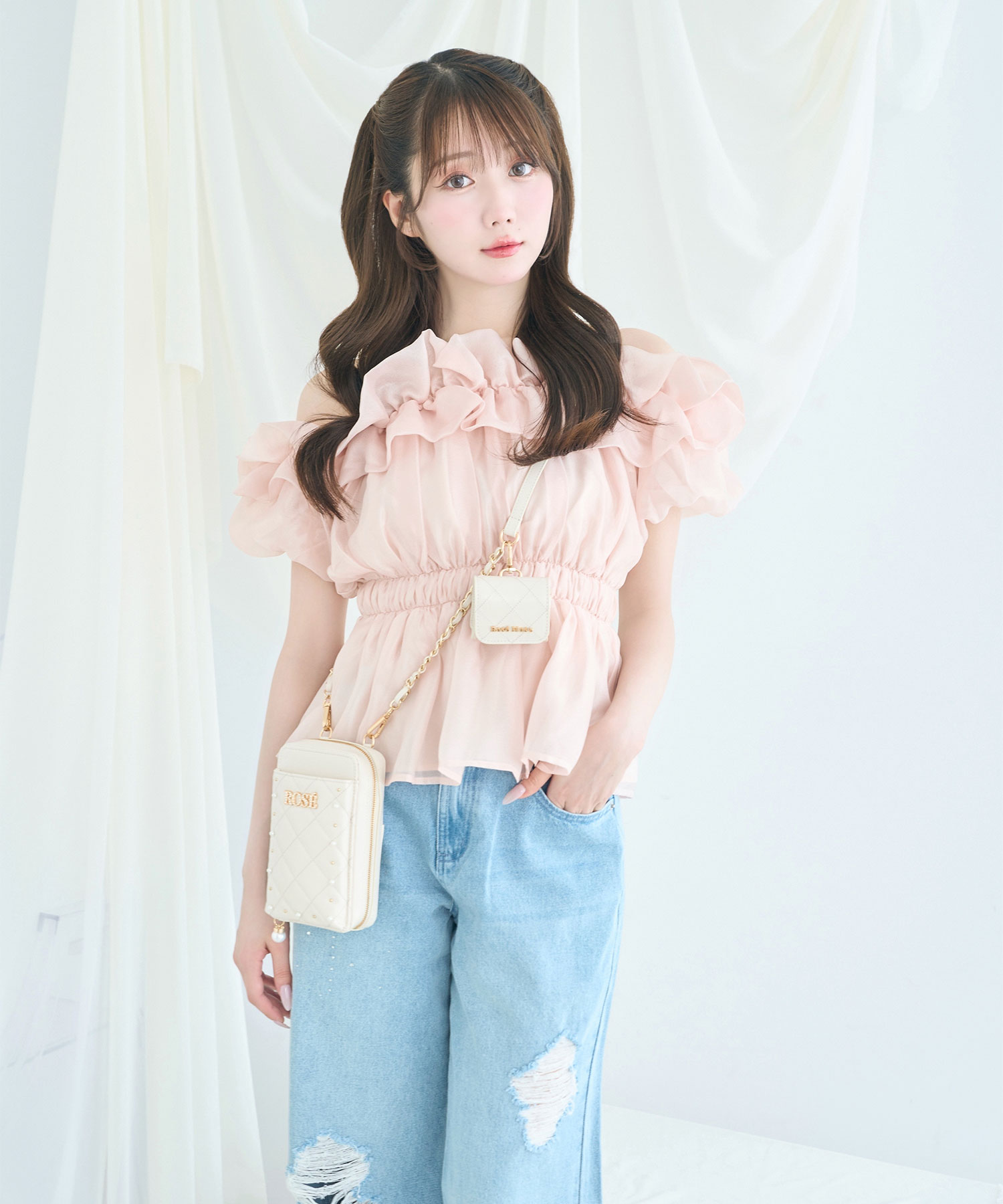 Bijou smartphone shoulder bag