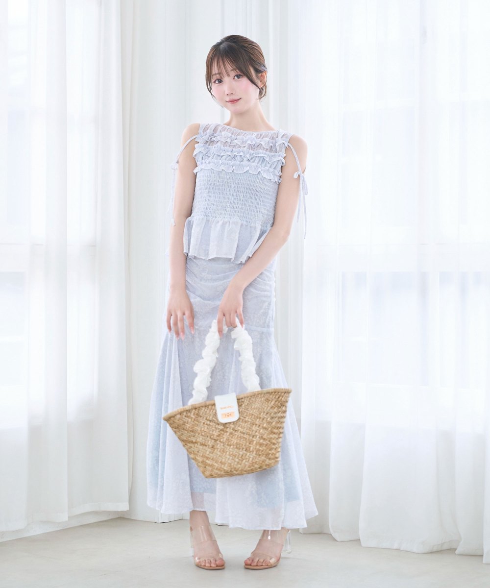 Scrunch handle basket bag – BUNNY APARTMENT