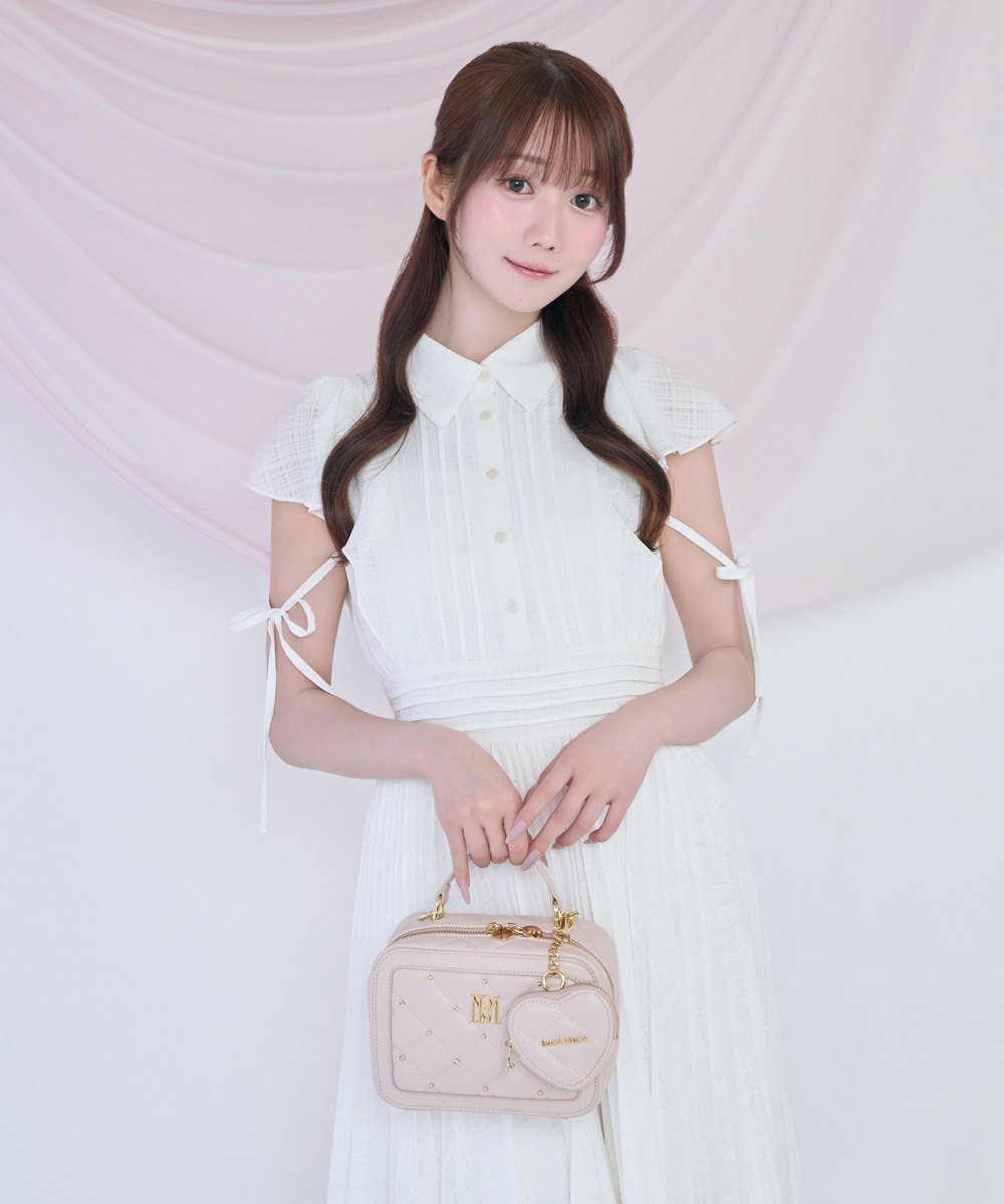 RM point vanity bag with heart pouch – BUNNY APARTMENT