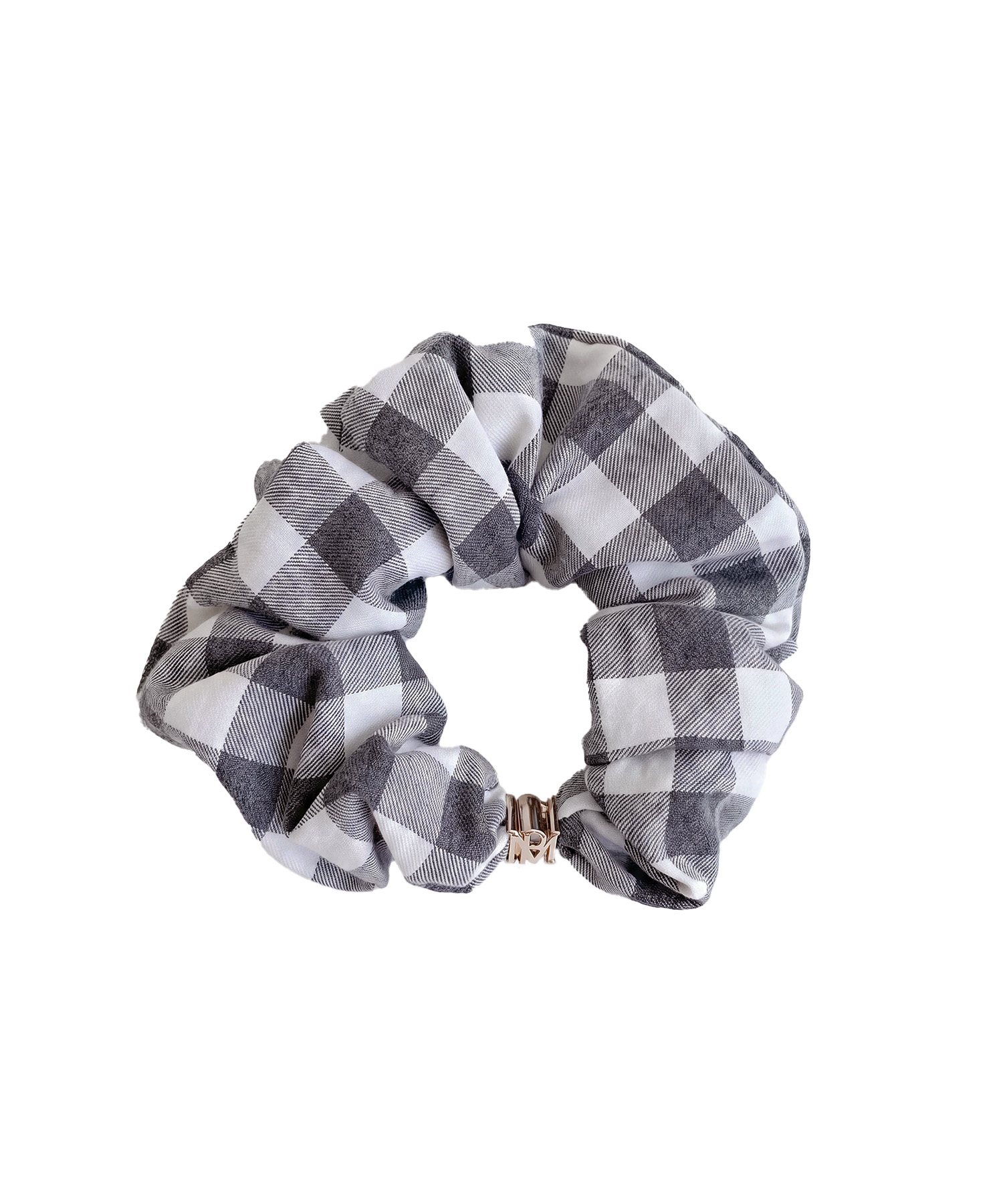 Gingham check ribbon dress