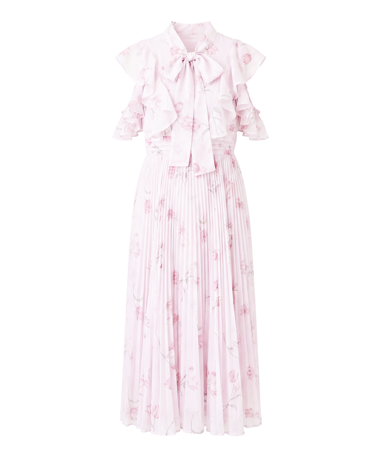 Tulip chiffon dress