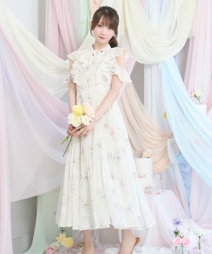 Tulip chiffon dress
